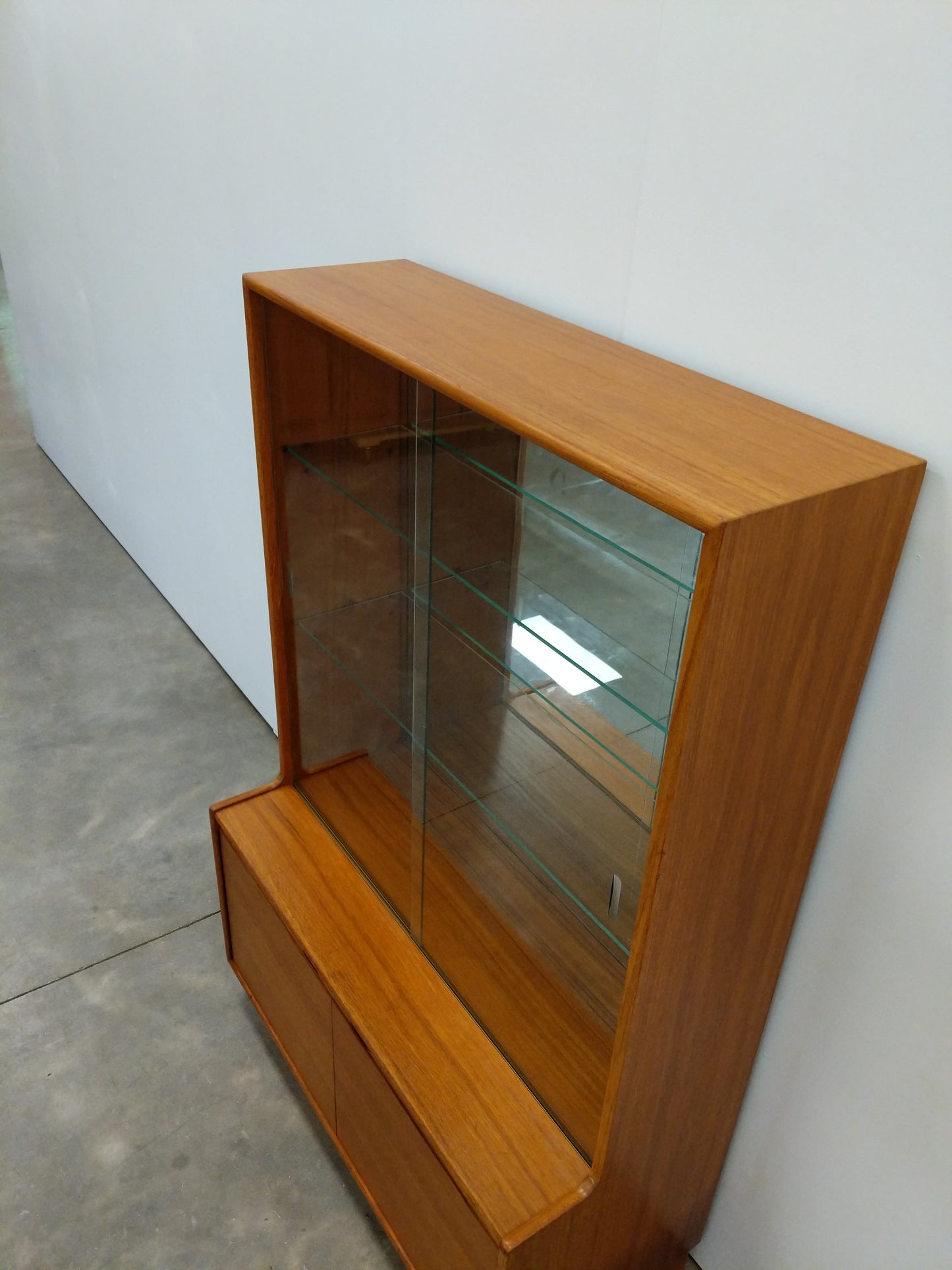 Vintage Mid Century Modern Teak Cabinet by Turnidge of London
