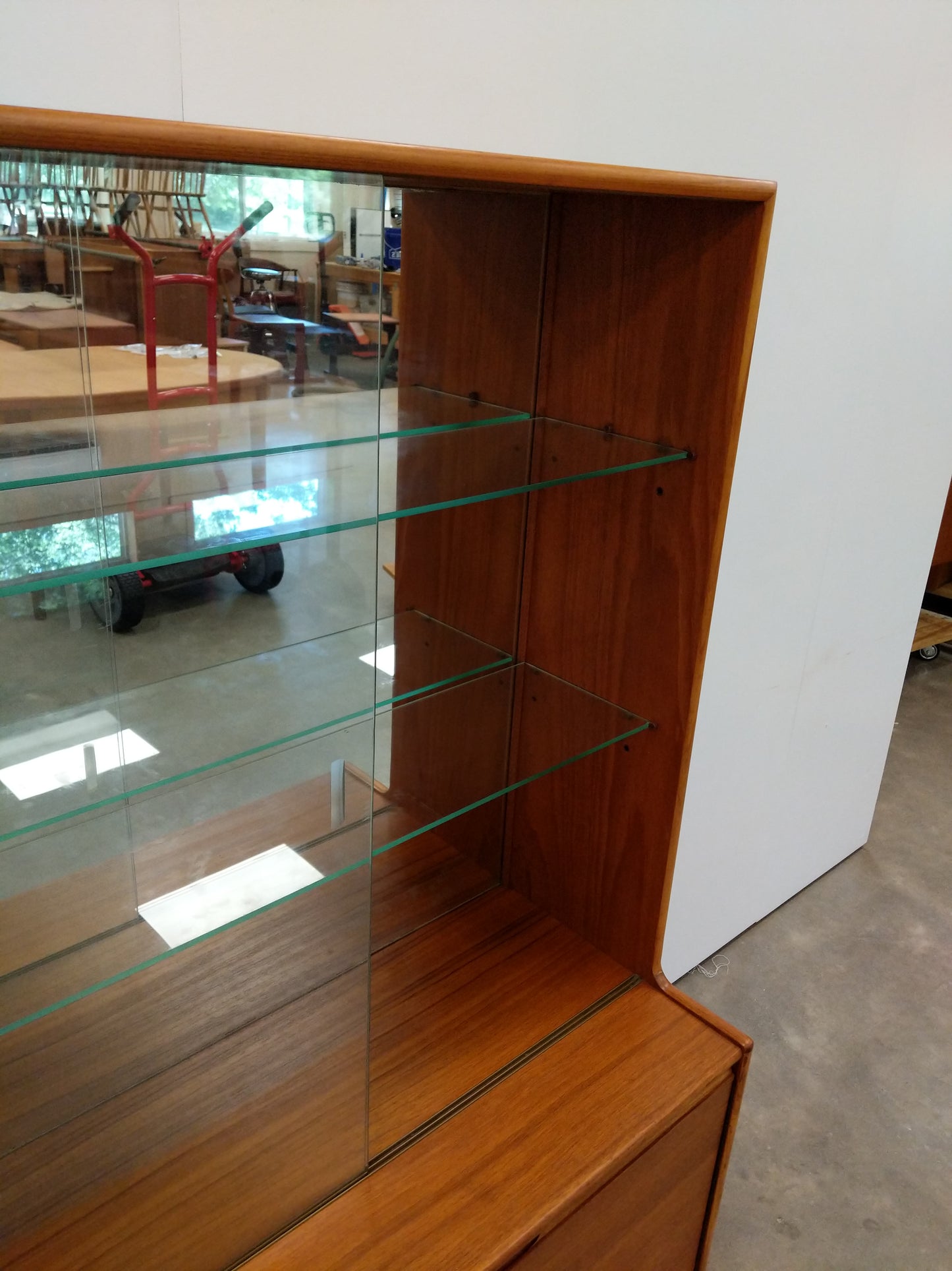 Vintage Mid Century Modern Teak Cabinet by Turnidge of London