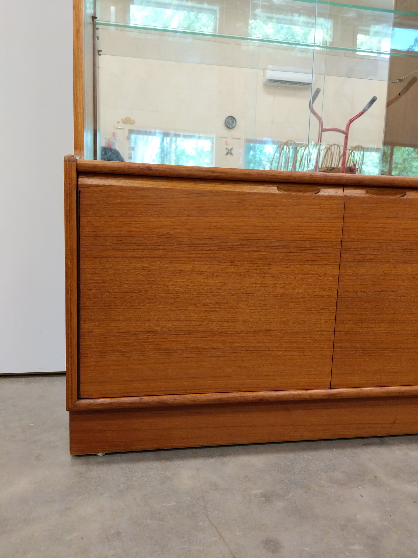 Vintage Mid Century Modern Teak Cabinet by Turnidge of London