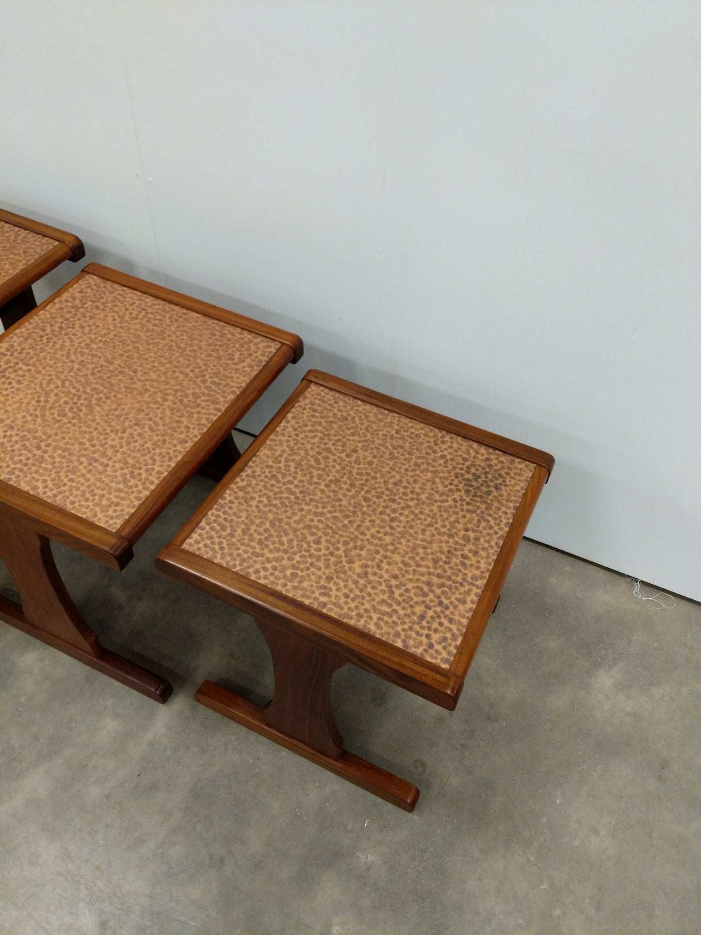 Set of Vintage Mid Century Modern Teak Nesting Tables by G Plan