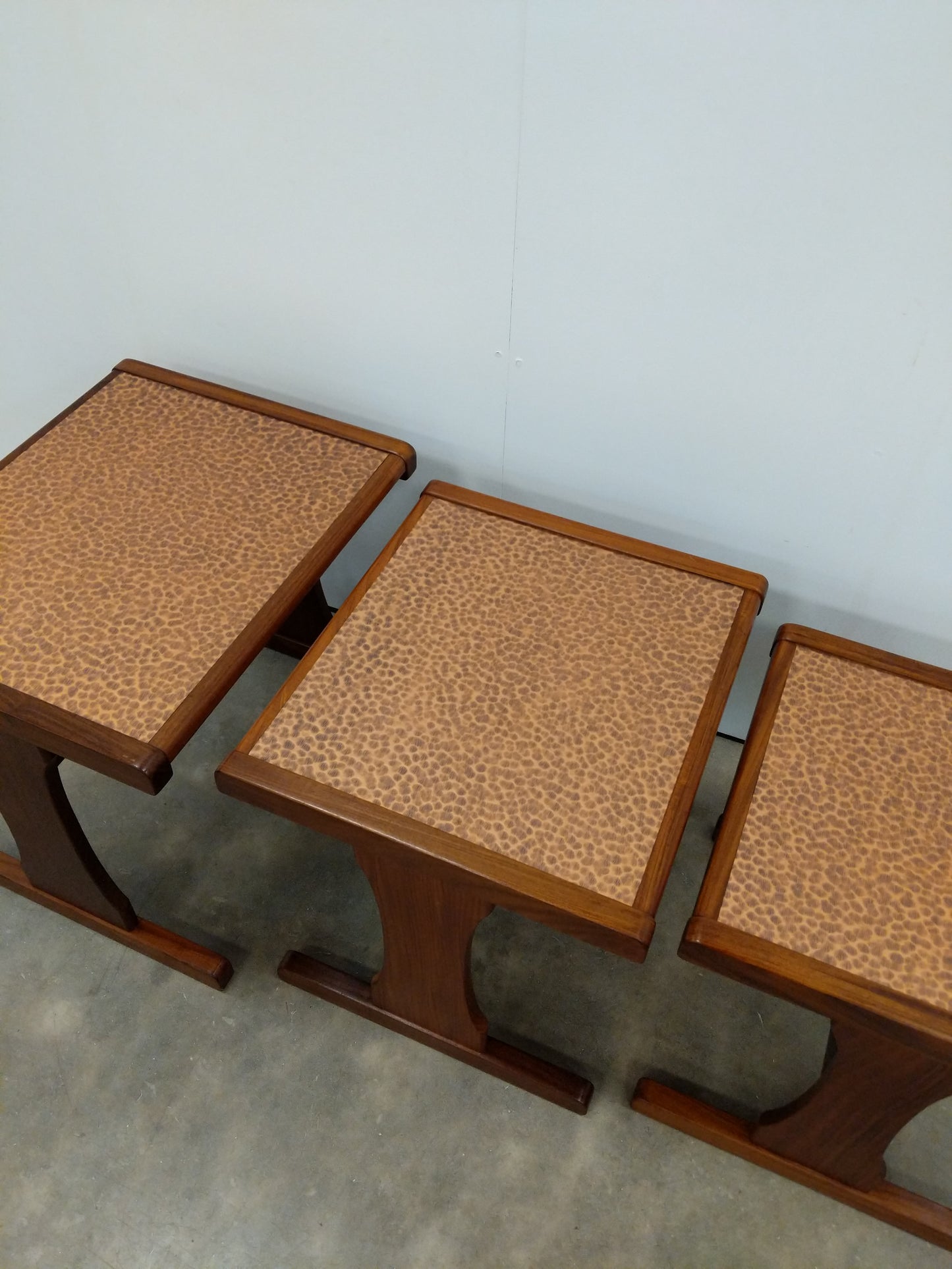 Set of Vintage Mid Century Modern Teak Nesting Tables by G Plan