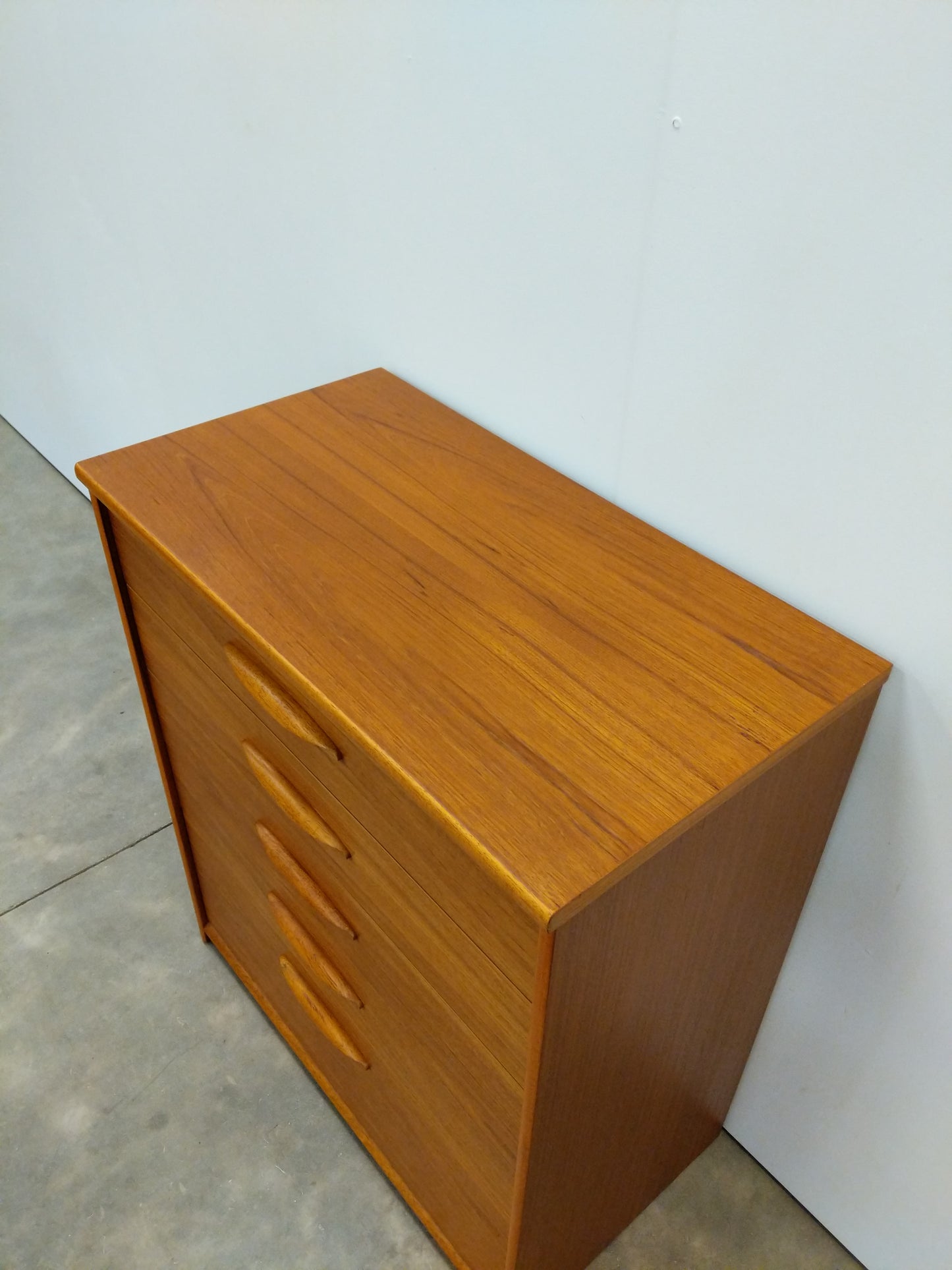 Vintage Mid Century Modern Teak Dresser