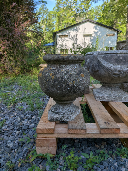 British Cast Stone Planter / Jardiniere