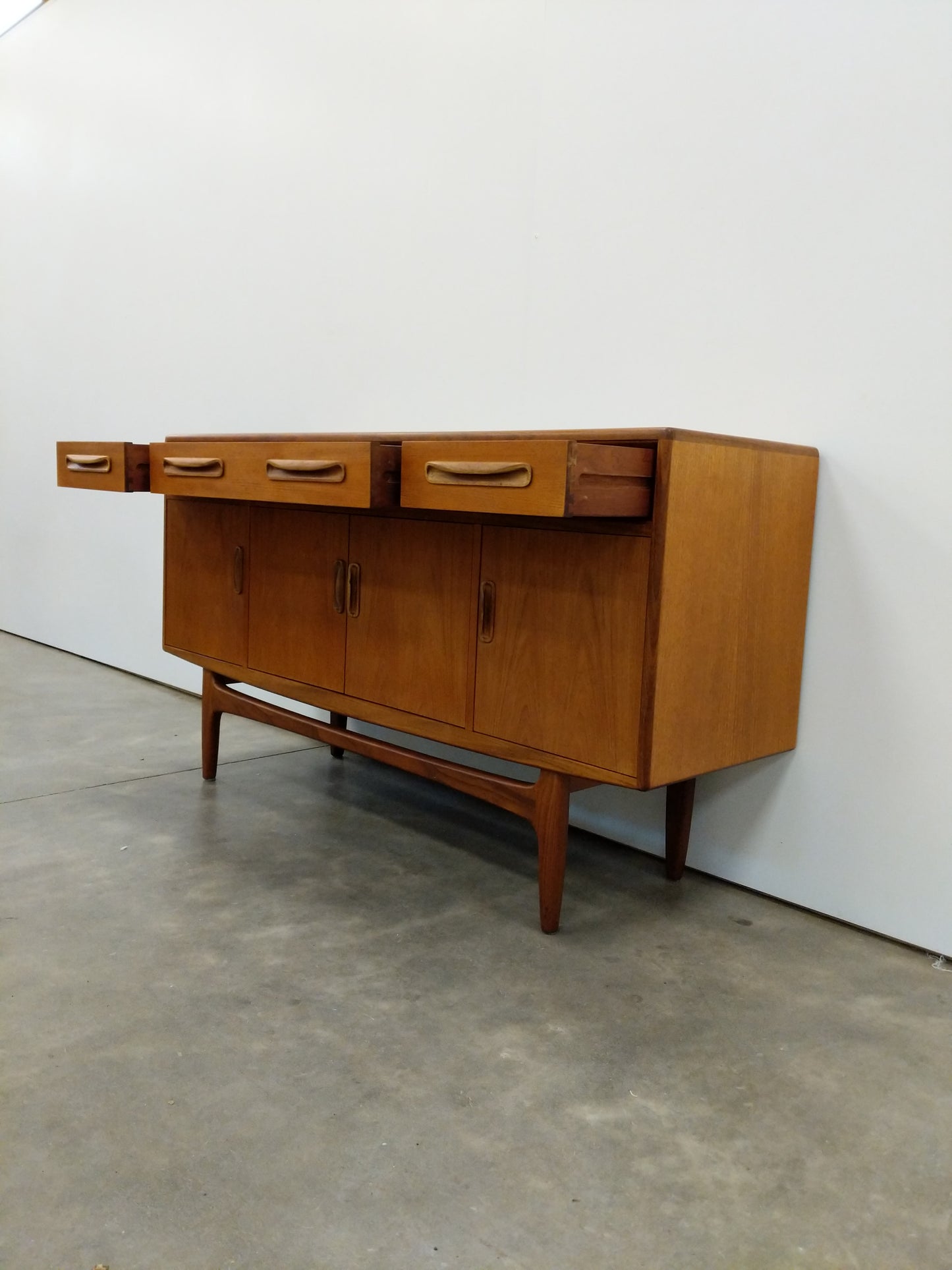 Vintage Mid Century Modern Teak Credenza by G Plan