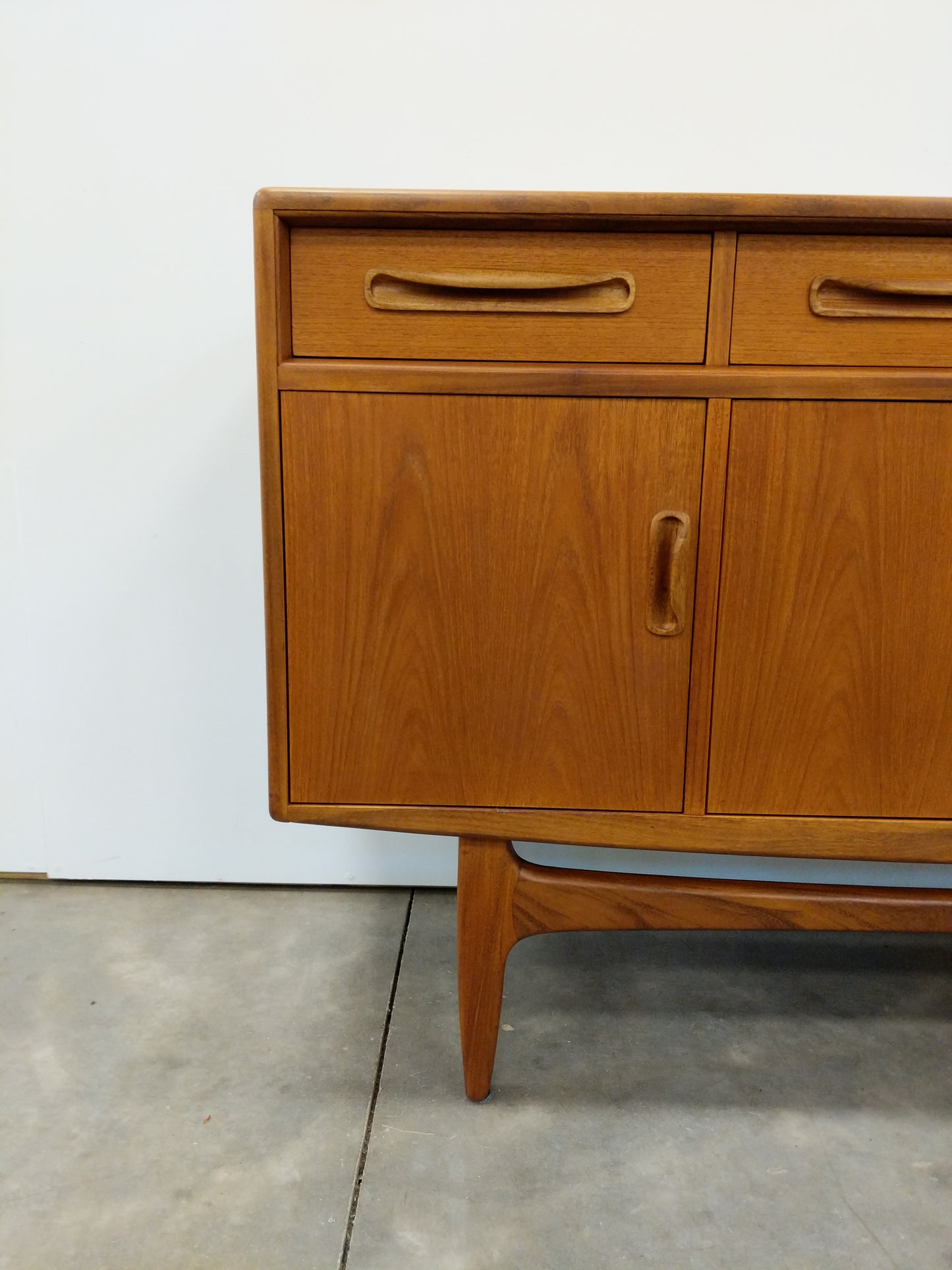 Vintage Mid Century Modern Teak Credenza by G Plan