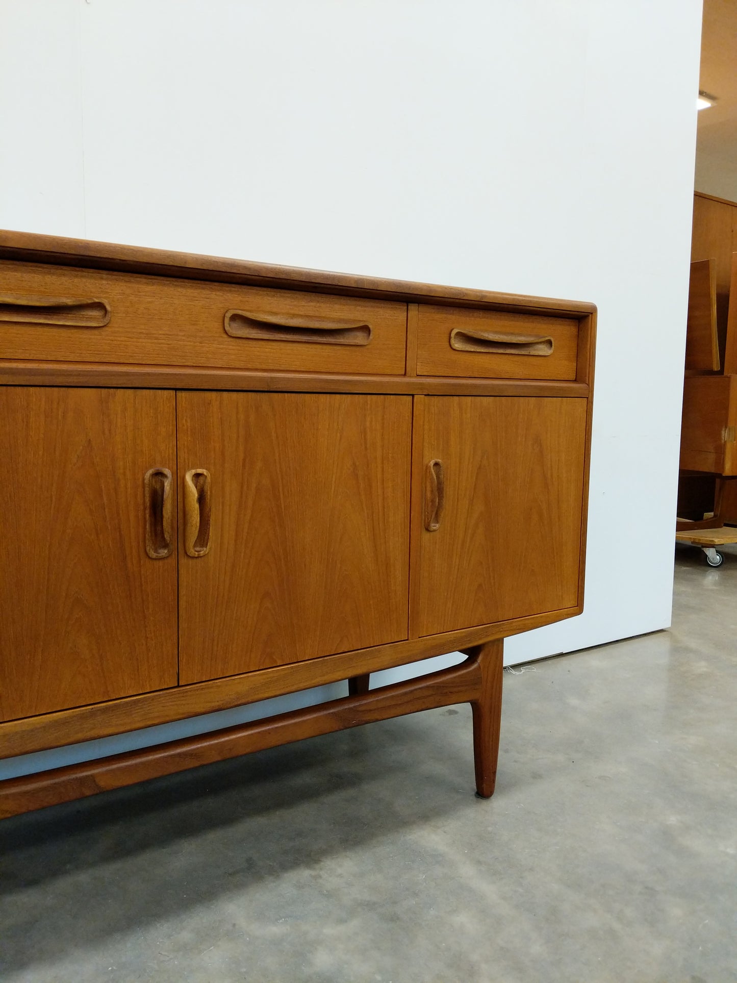 Vintage Mid Century Modern Teak Credenza by G Plan