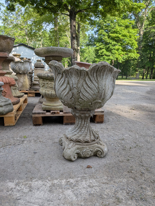 British Cast Stone Planter / Jardiniere