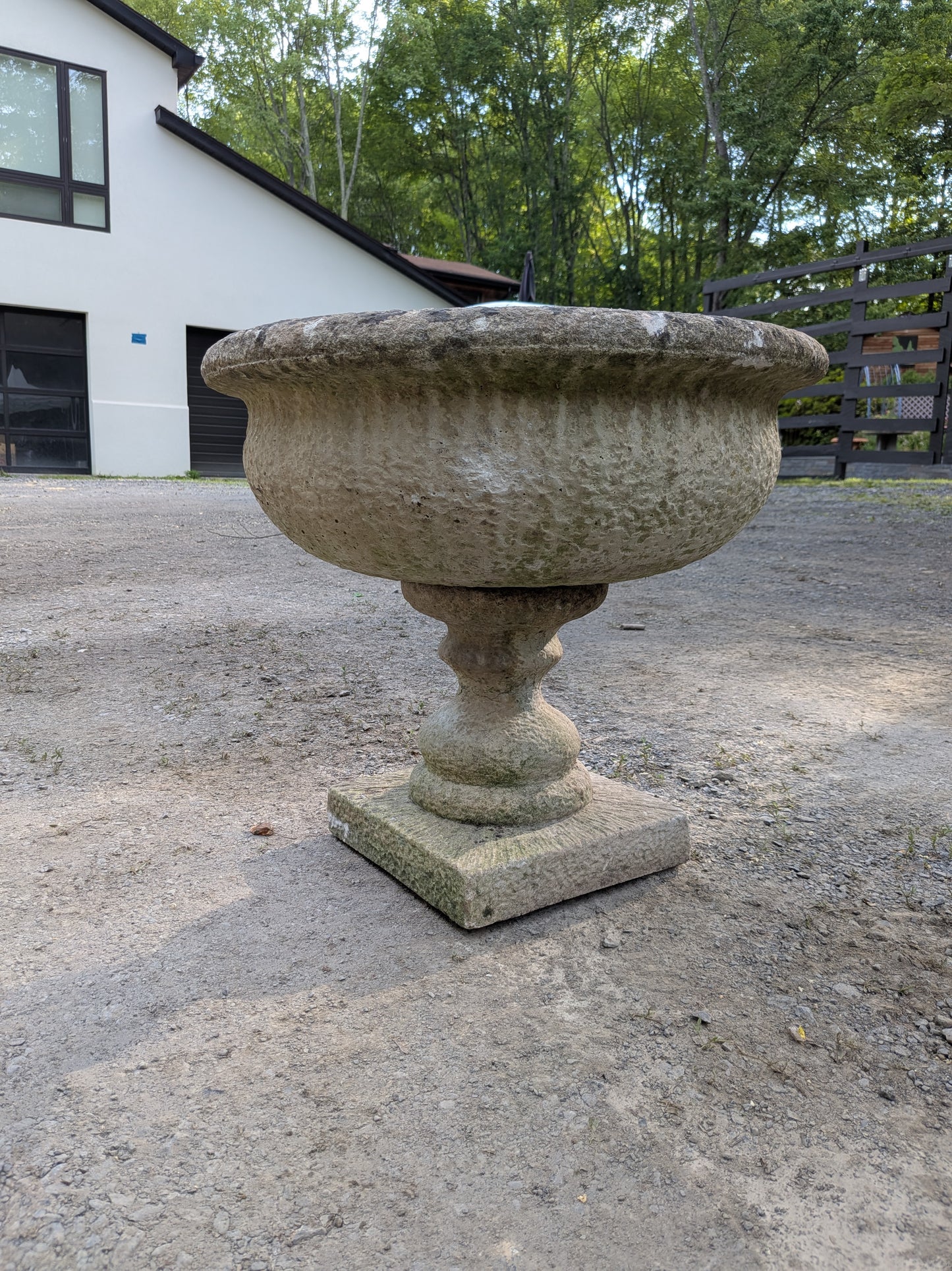 British Cast Stone Planter / Jardiniere