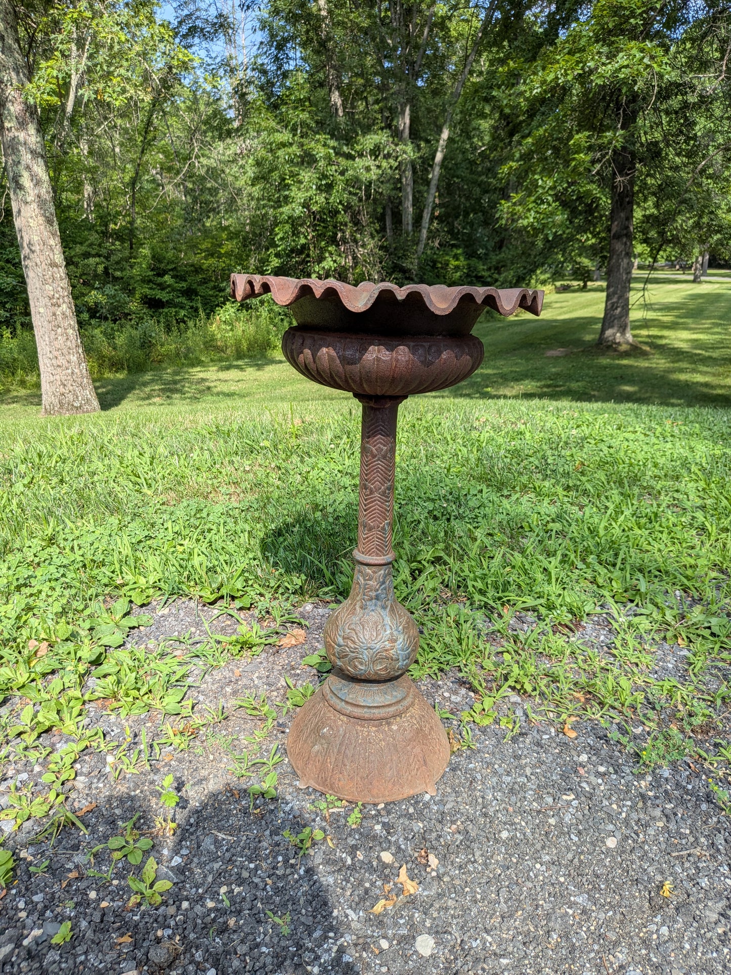 British Cast Iron Planter / Jardiniere