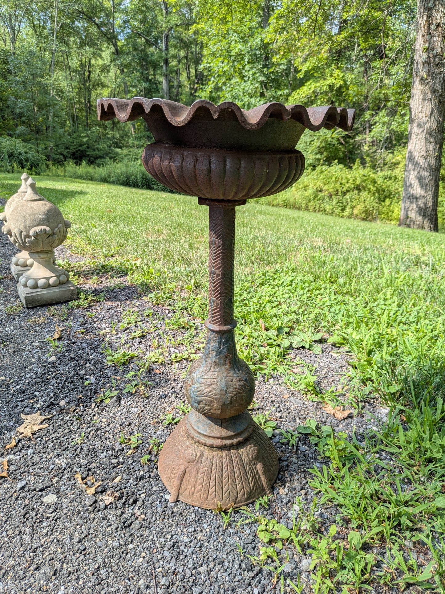 British Cast Iron Planter / Jardiniere