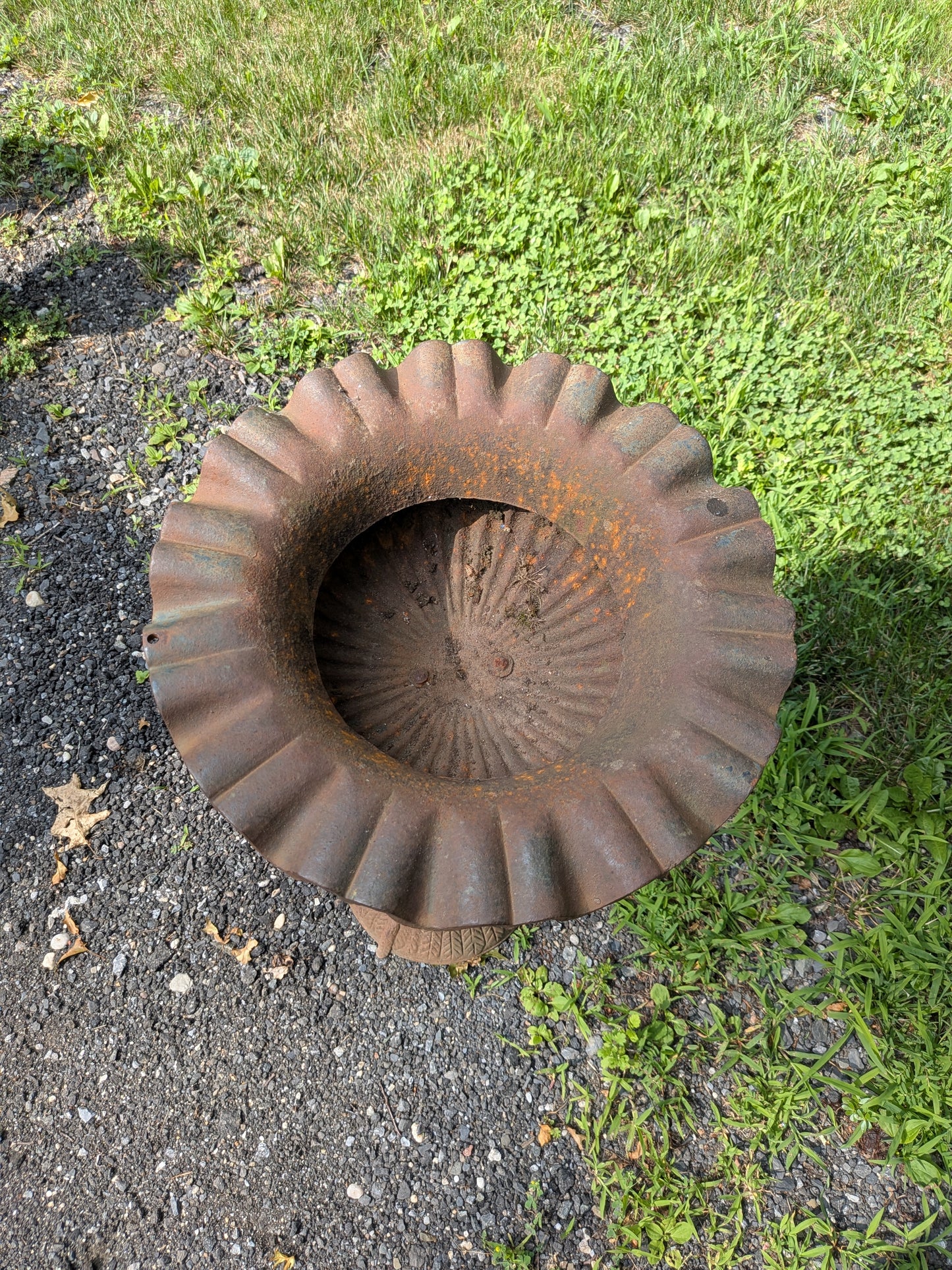 British Cast Iron Planter / Jardiniere