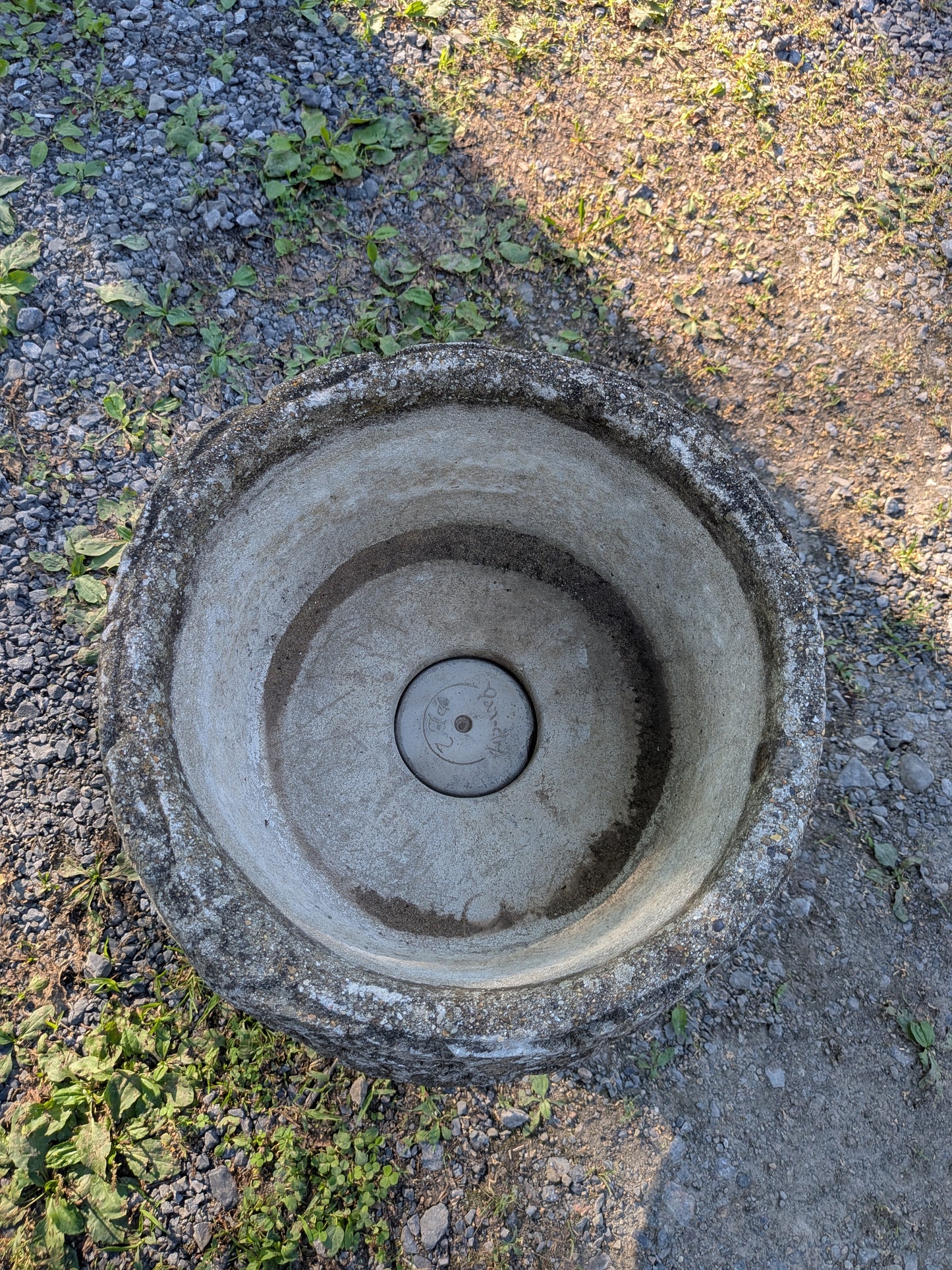 British Cast Stone Planter / Jardiniere