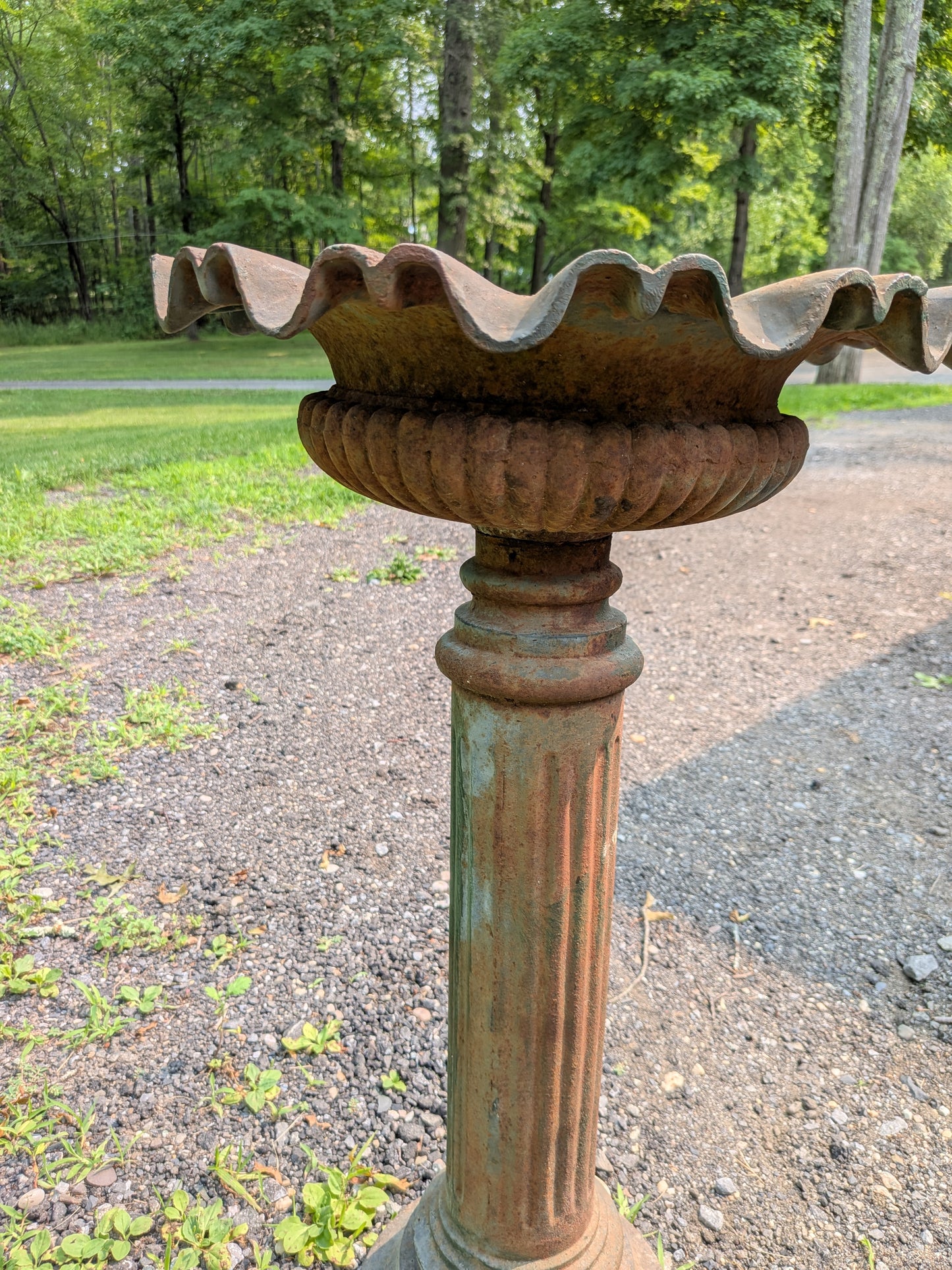 Pair of British Cast Iron Planters / Jardinieres