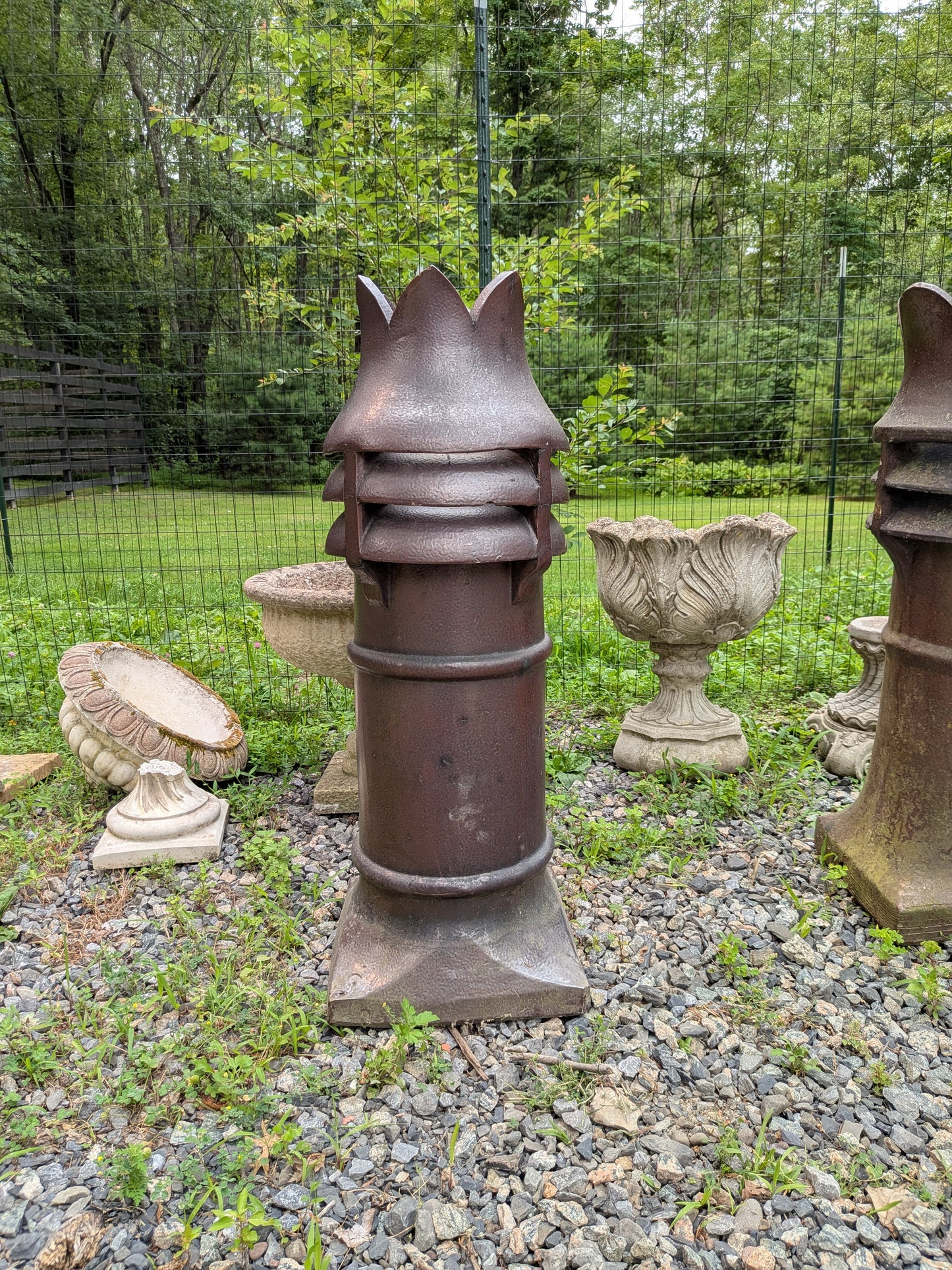British Salt-Glazed Terracotta Chimney Pot