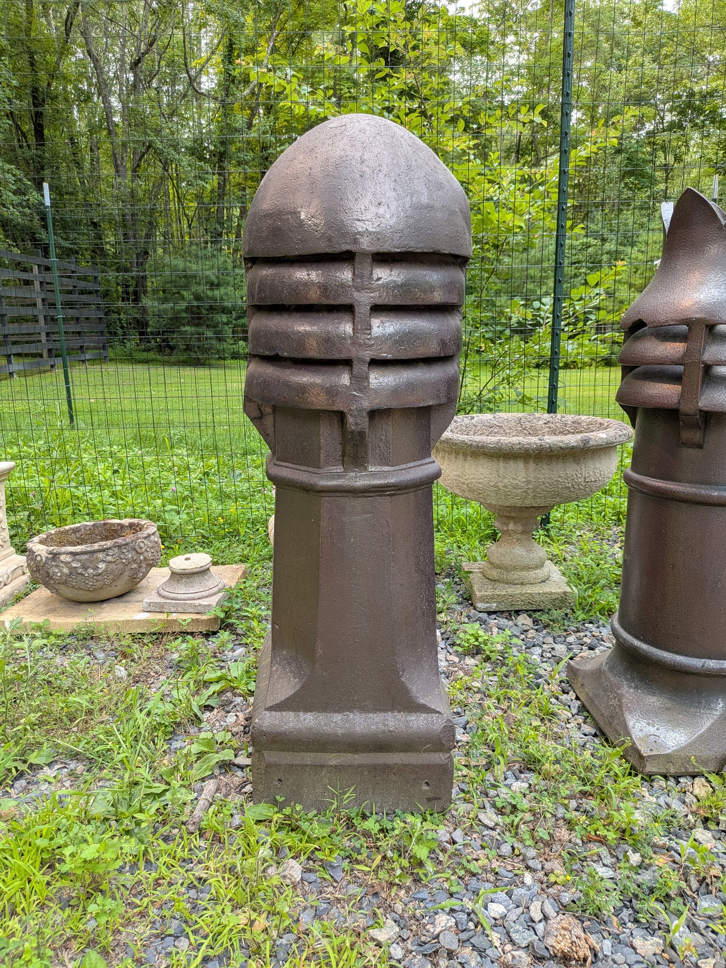 British Salt-Glazed Terracotta Chimney Pot