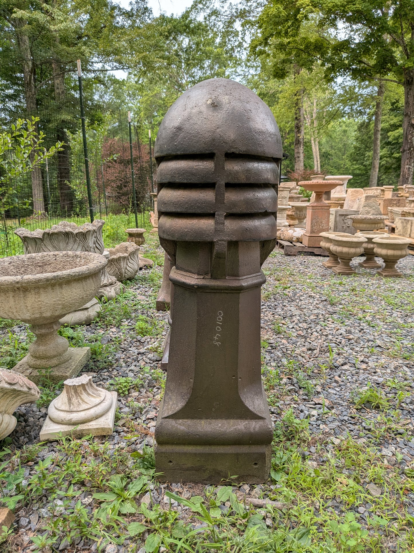 British Salt-Glazed Terracotta Chimney Pot