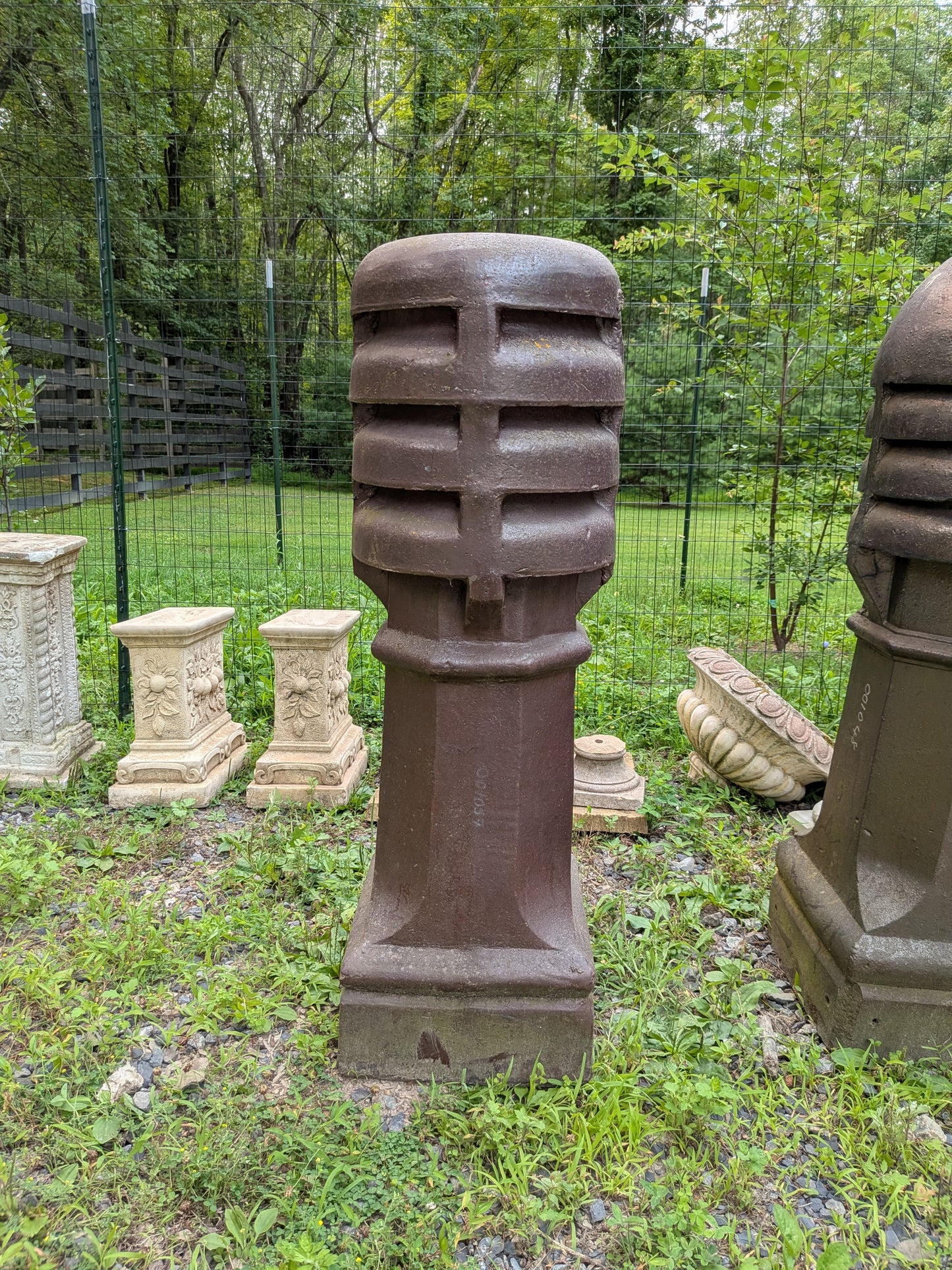 British Salt-Glazed Terracotta Chimney Pot