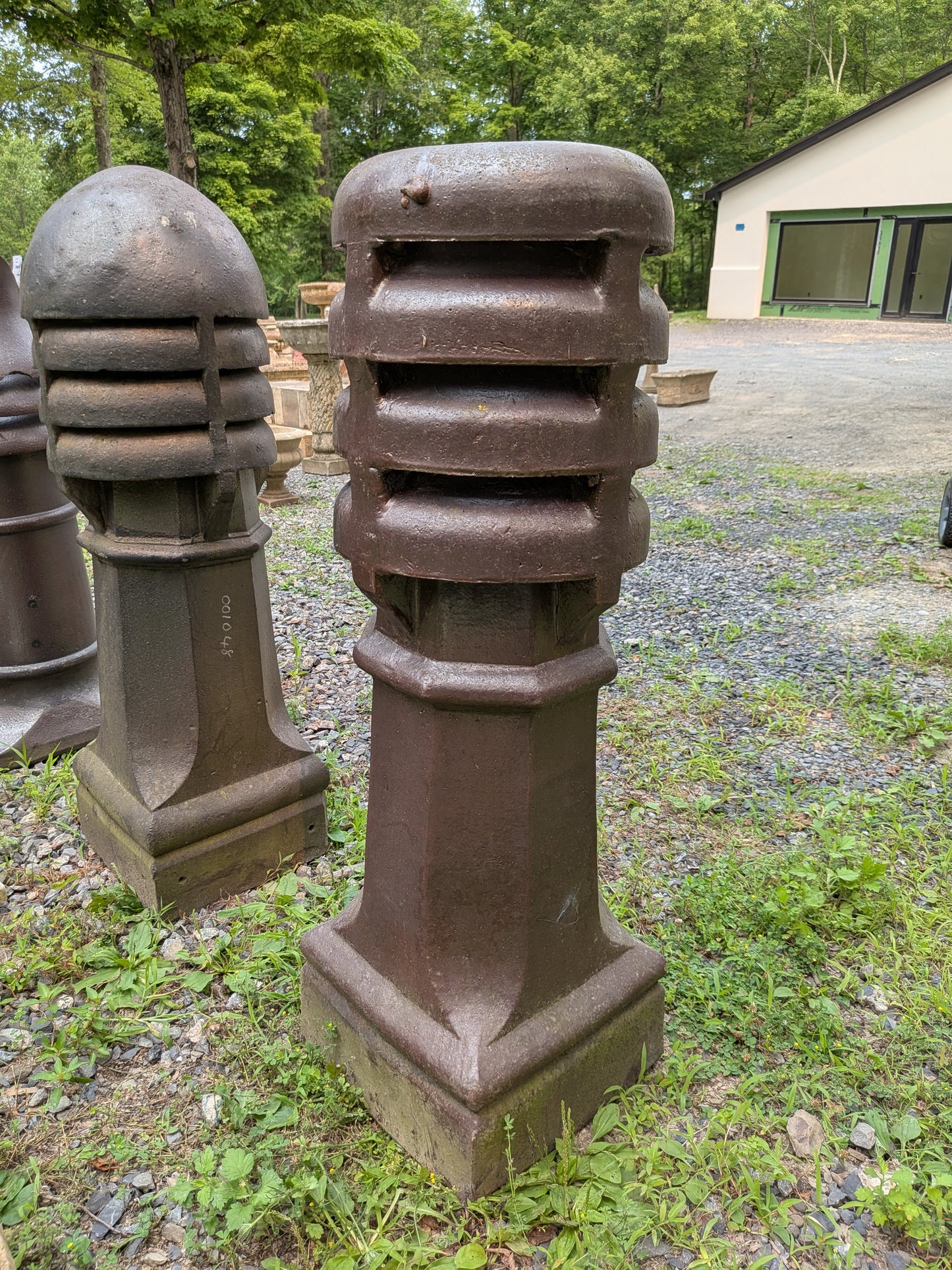 British Salt-Glazed Terracotta Chimney Pot