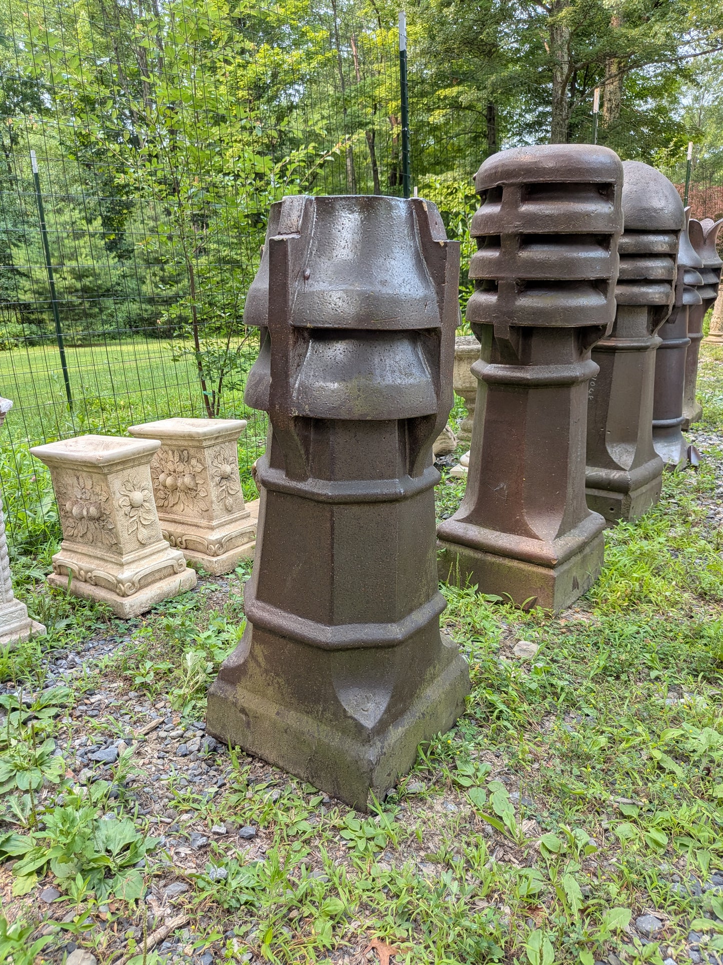 British Salt-Glazed Terracotta Chimney Pot