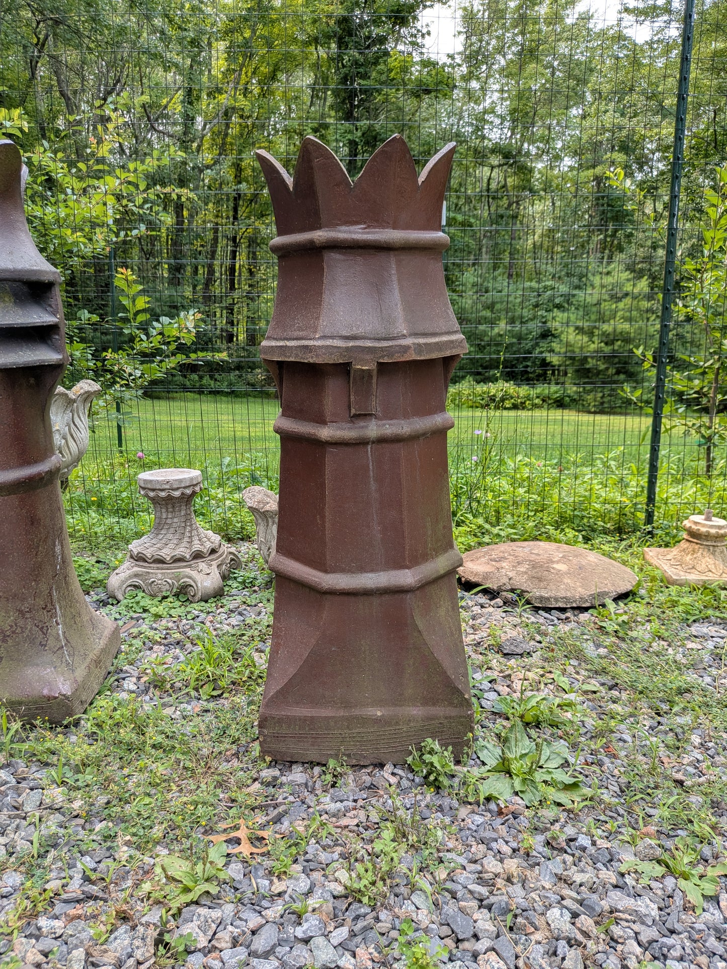 British Salt-Glazed Terracotta Chimney Pot