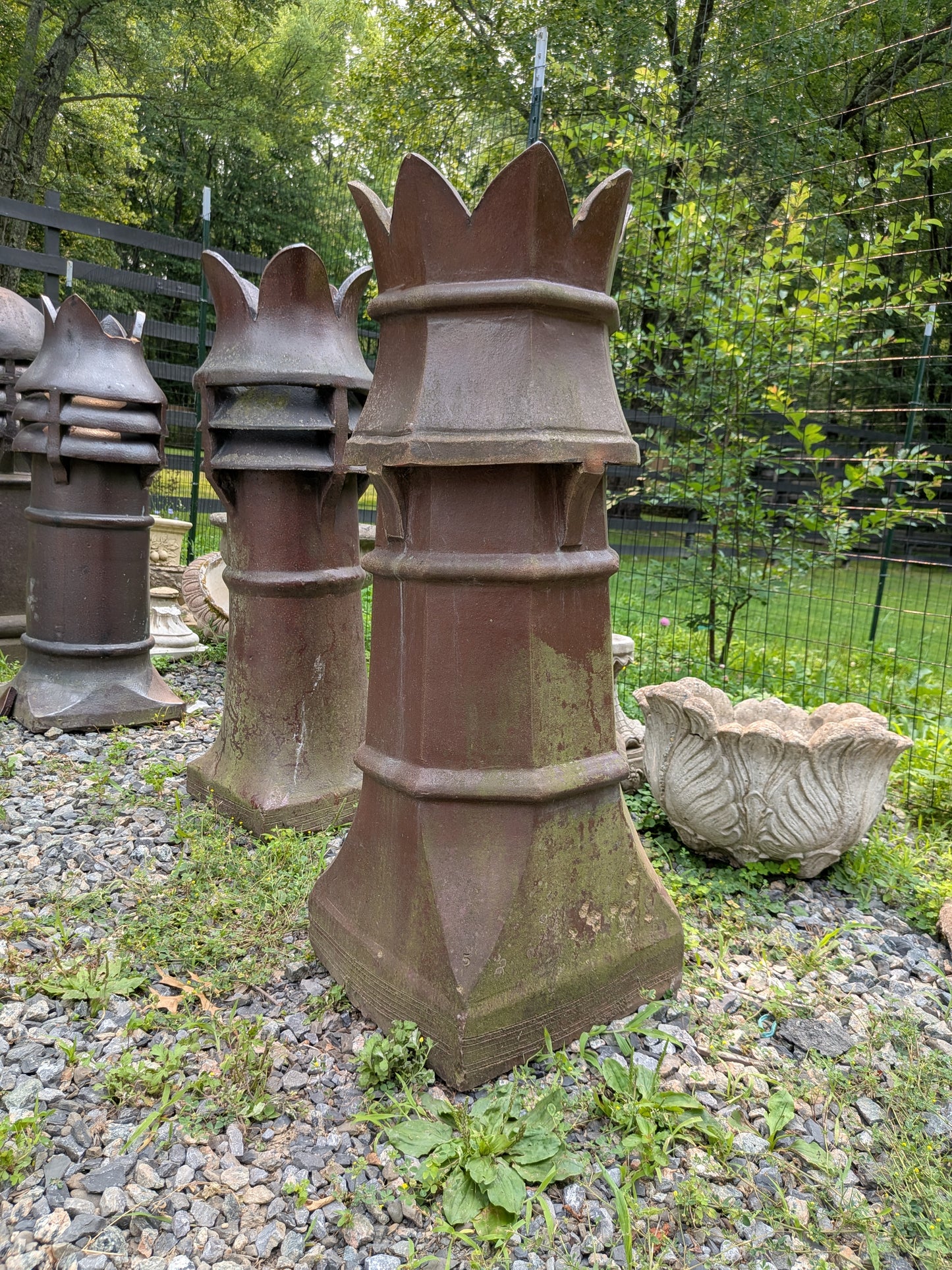 British Salt-Glazed Terracotta Chimney Pot