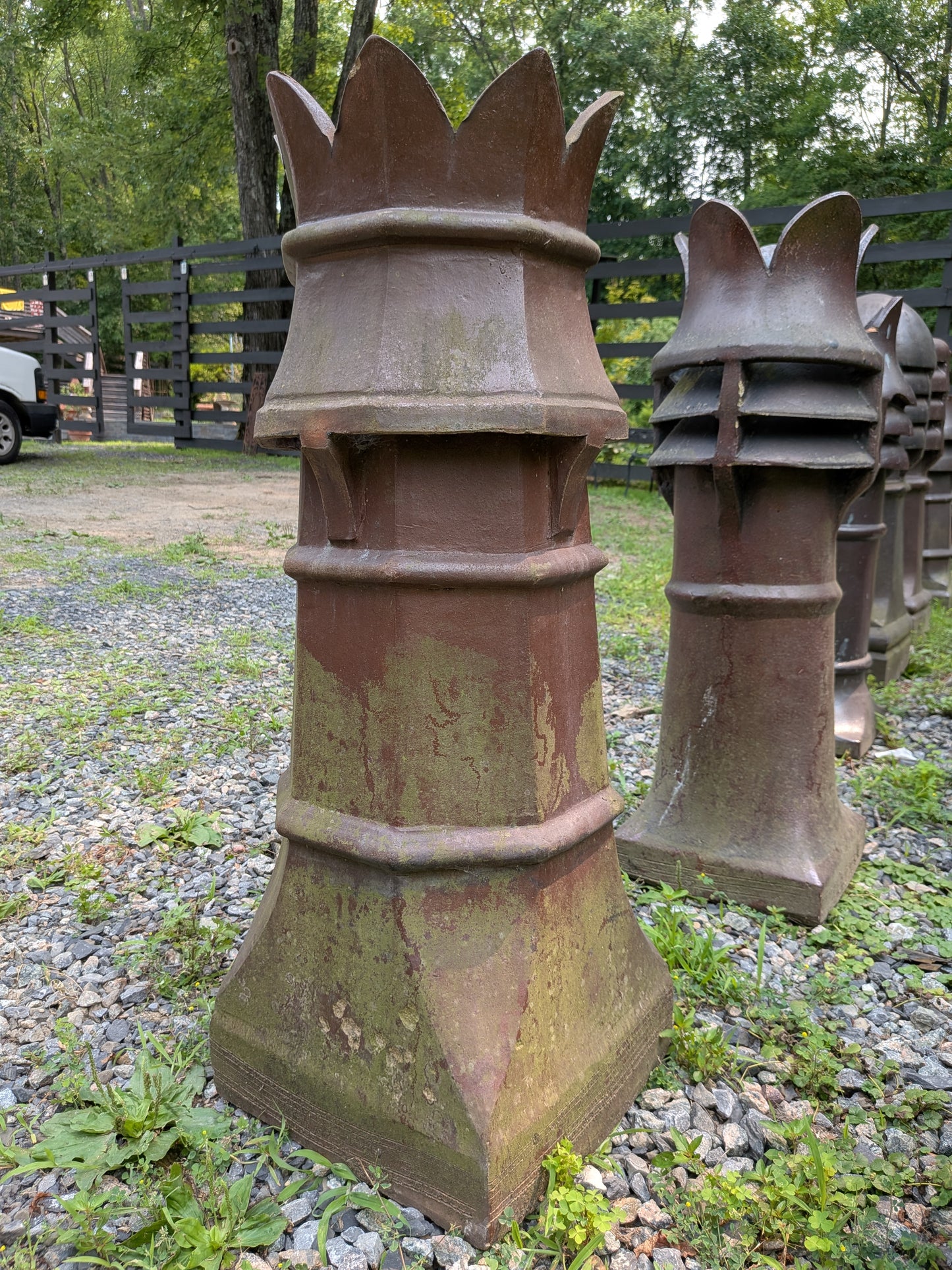 British Salt-Glazed Terracotta Chimney Pot