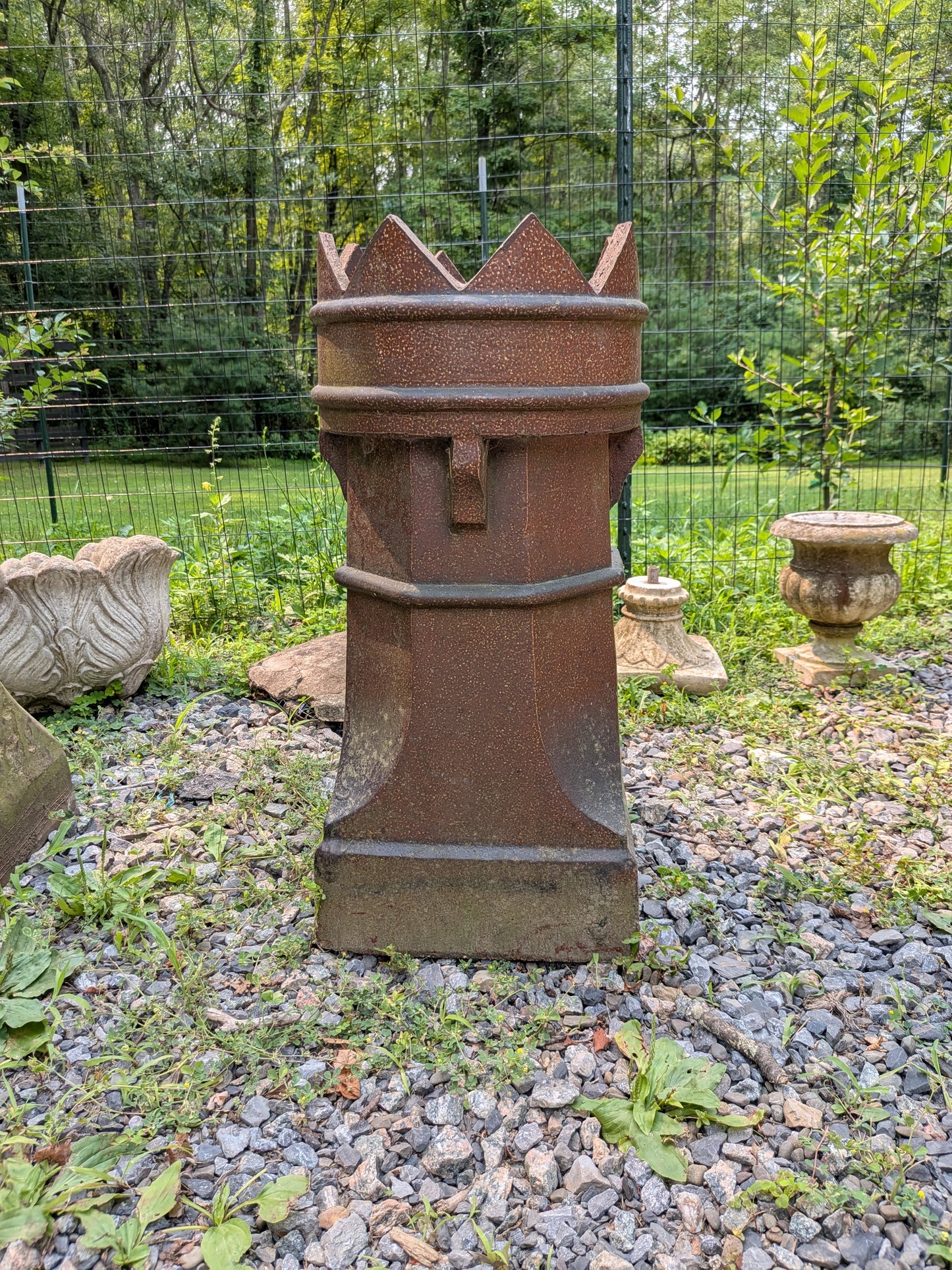 British Salt-Glazed Terracotta Chimney Pot