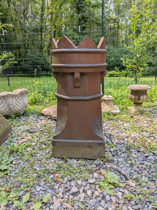 British Salt-Glazed Terracotta Chimney Pot