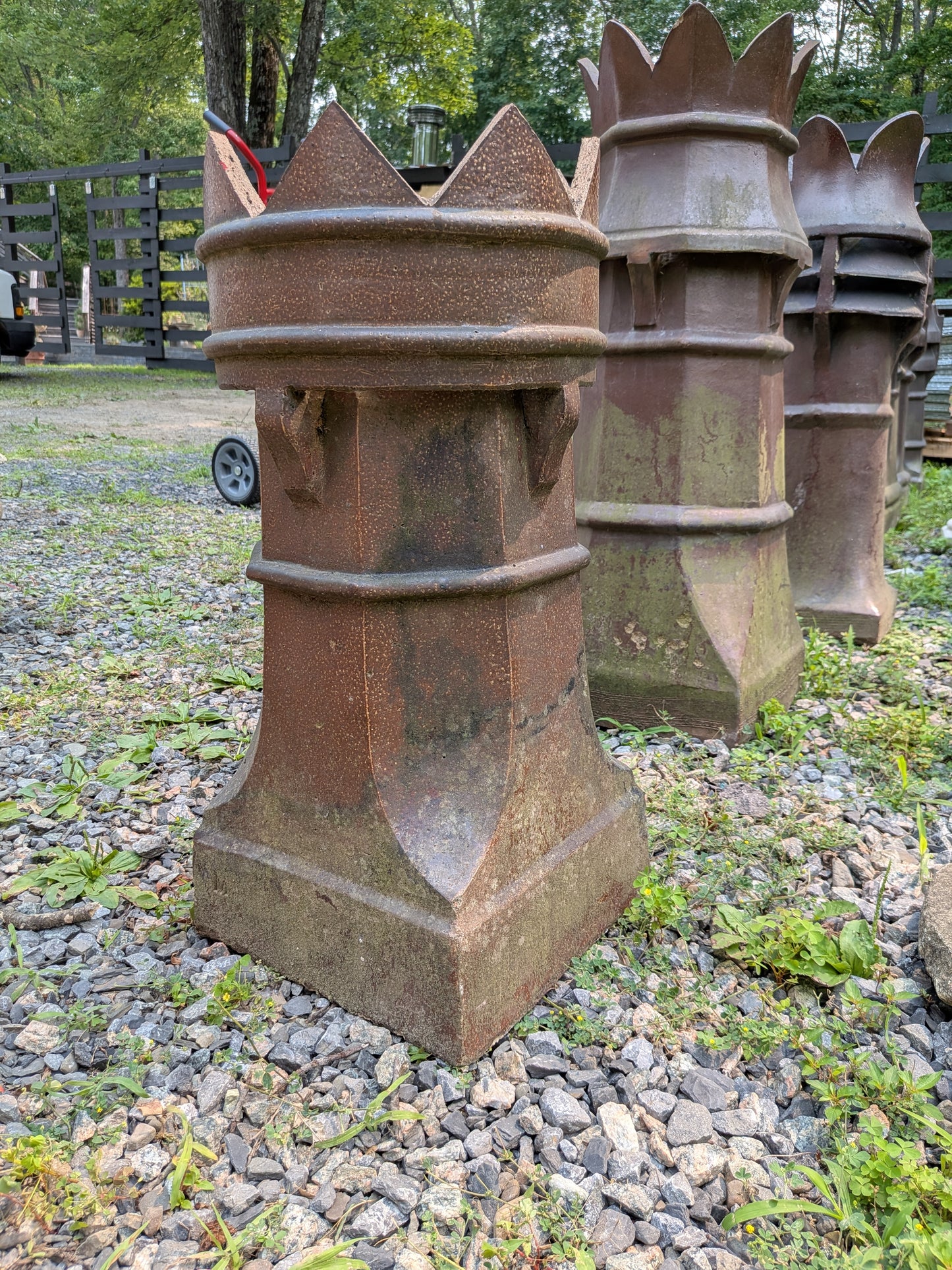 British Salt-Glazed Terracotta Chimney Pot