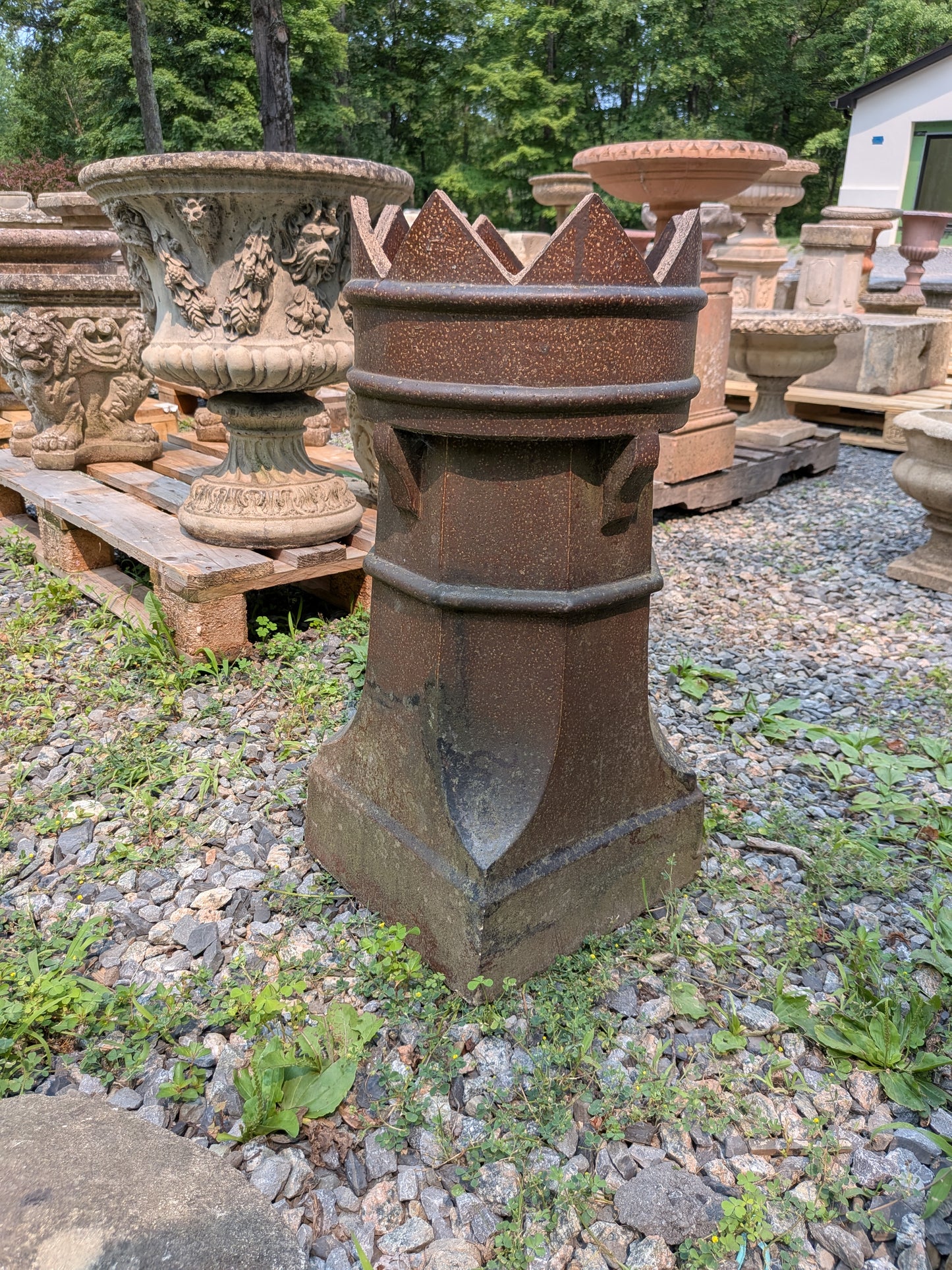 British Salt-Glazed Terracotta Chimney Pot