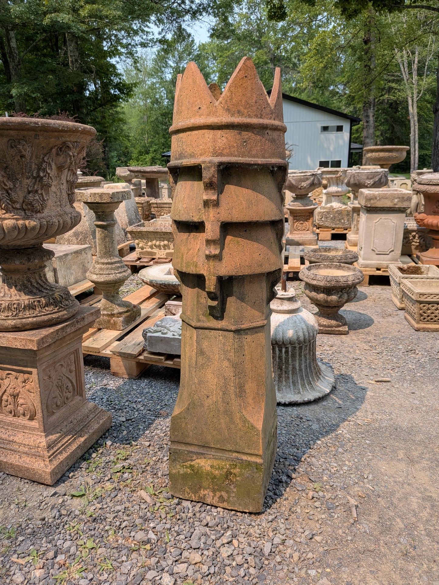 British Terracotta Chimney Pot