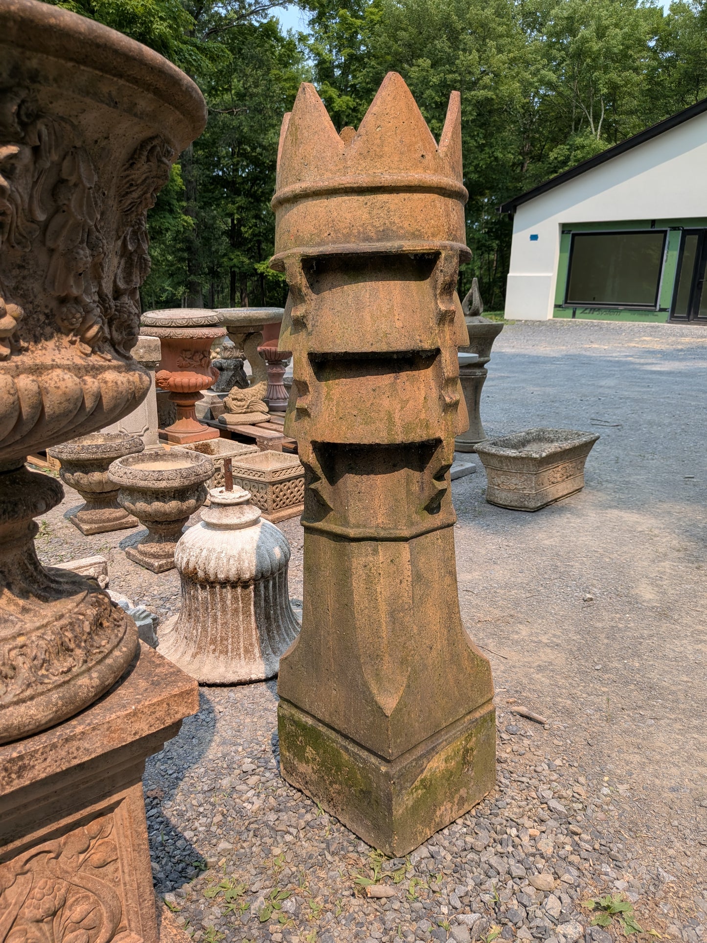 British Terracotta Chimney Pot