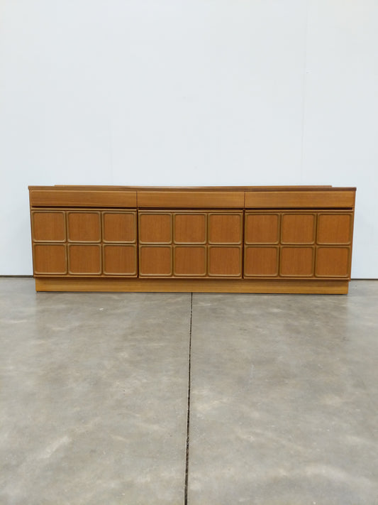 Vintage Mid Century Modern Teak Credenza