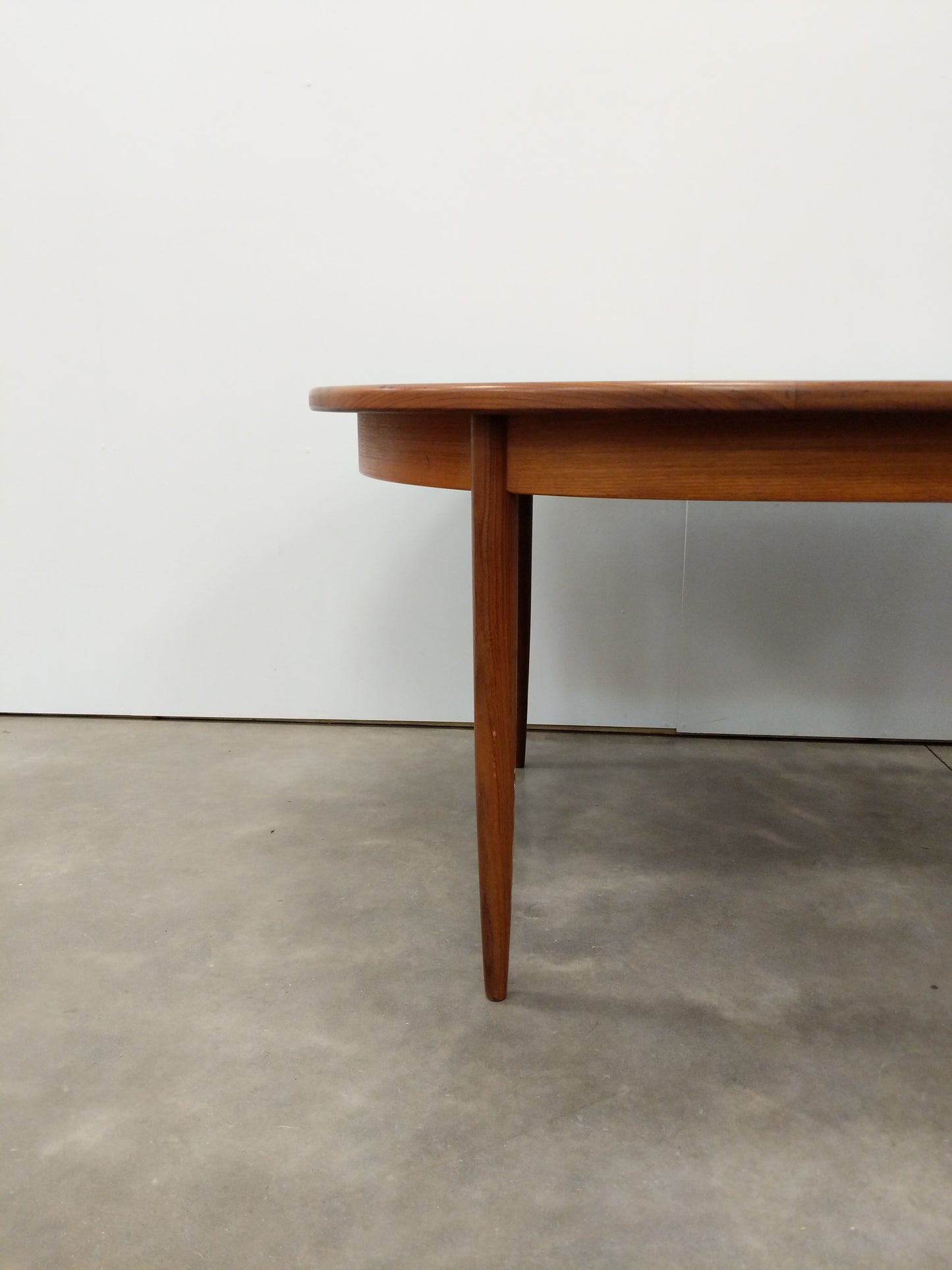 Vintage Mid Century Modern Teak Extendable Dining Table by G Plan