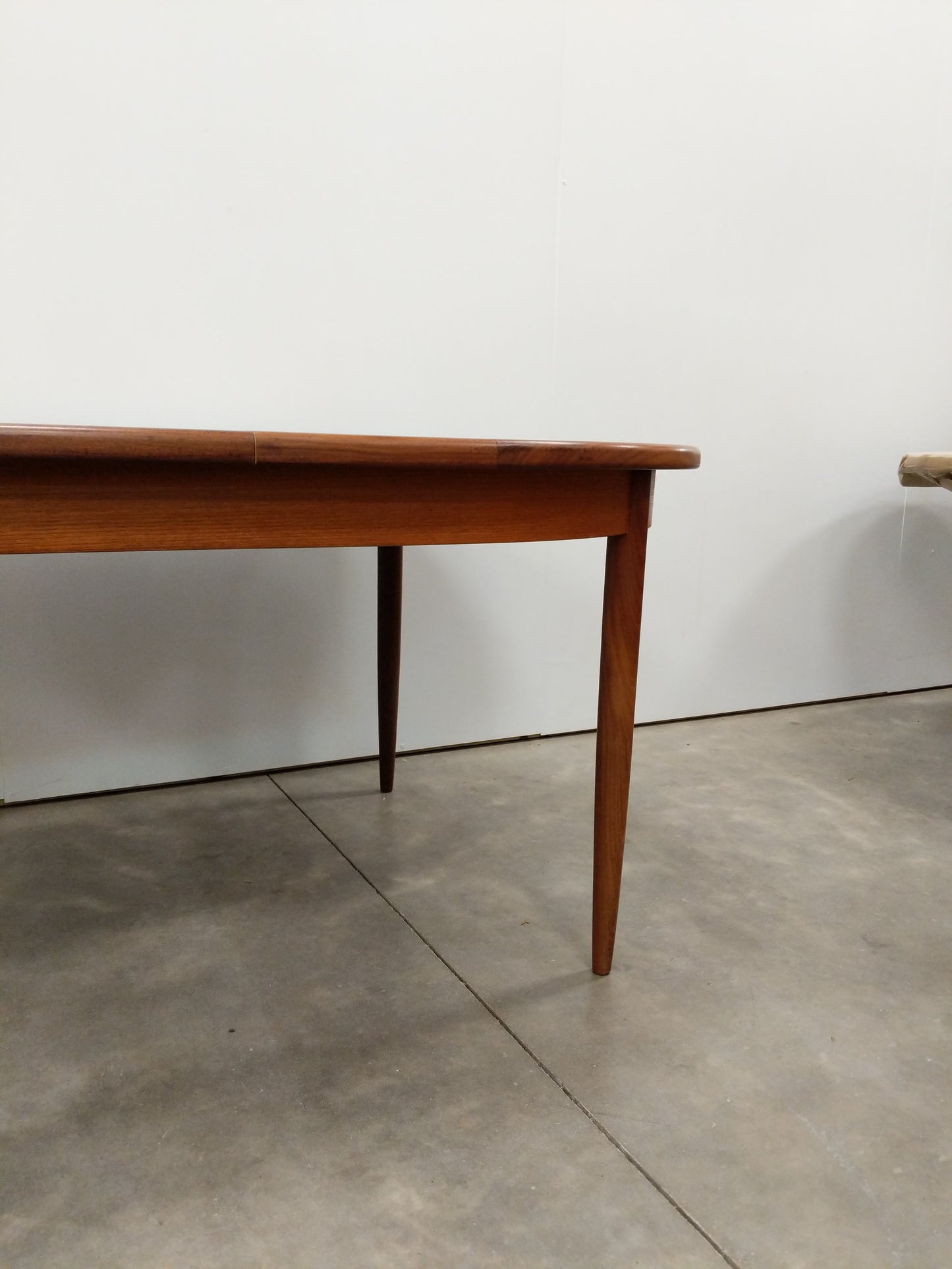 Vintage Mid Century Modern Teak Extendable Dining Table by G Plan