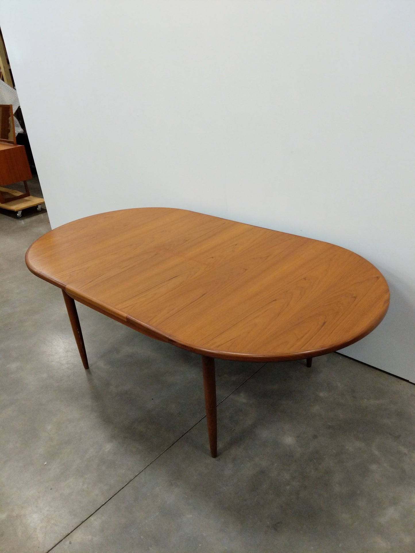 Vintage Mid Century Modern Teak Extendable Dining Table by G Plan