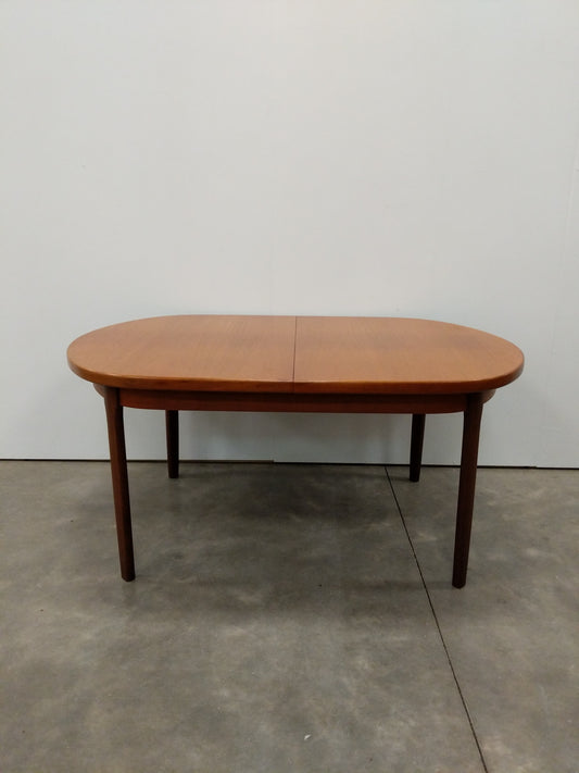 Vintage Mid Century Modern Teak Extendable Dining Table by Elliotts of Newbury