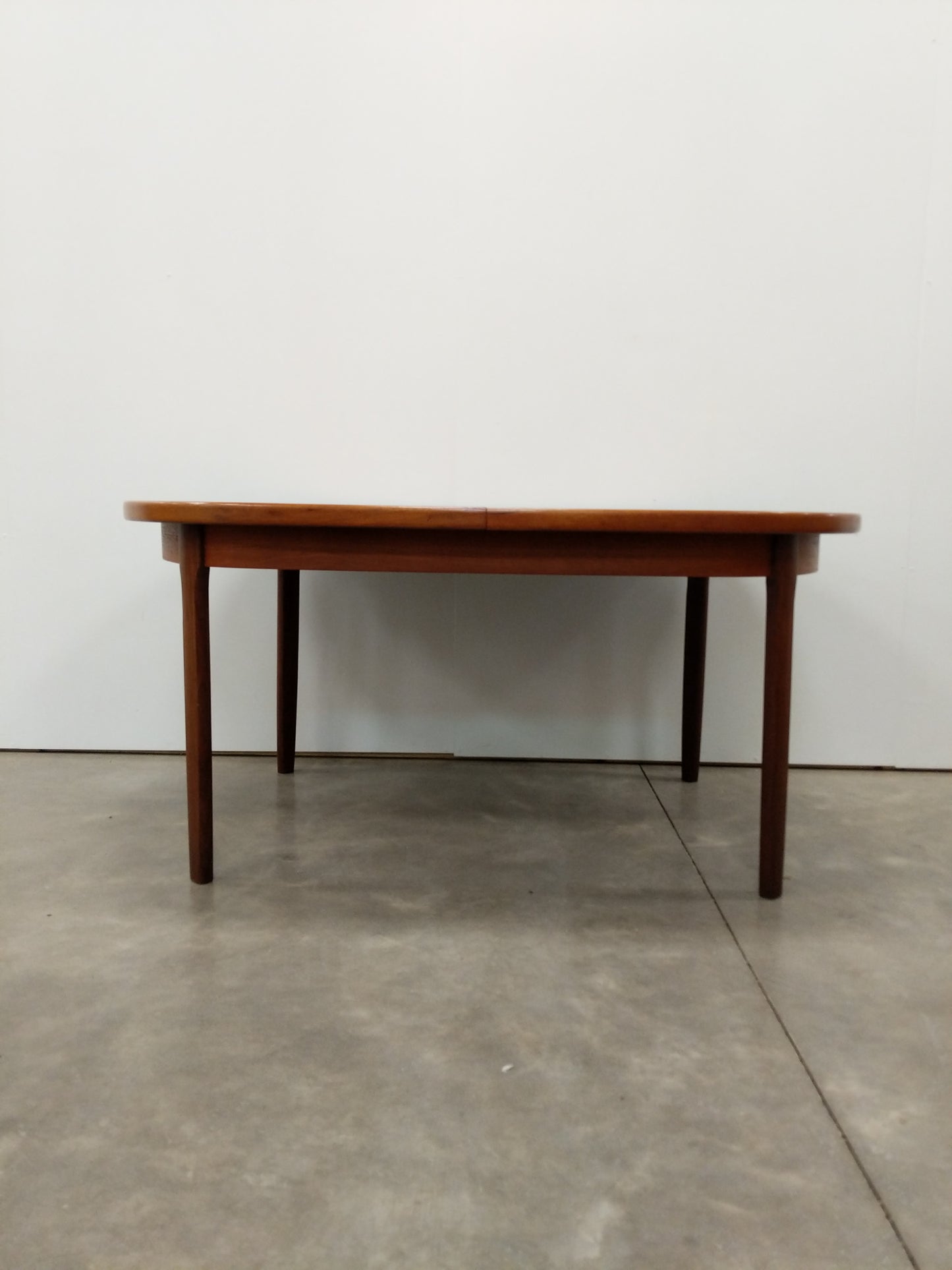 Vintage Mid Century Modern Teak Extendable Dining Table by Elliots of Newbury