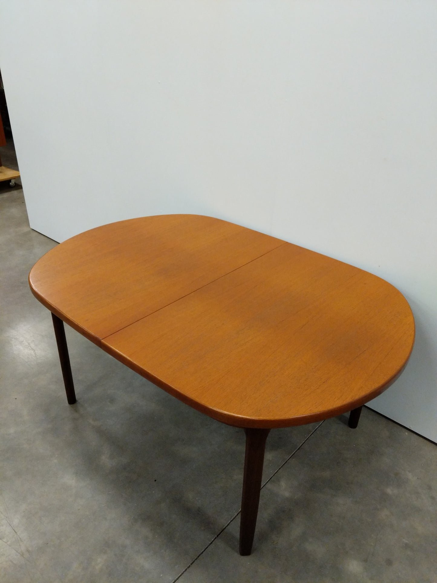 Vintage Mid Century Modern Teak Extendable Dining Table by Elliots of Newbury