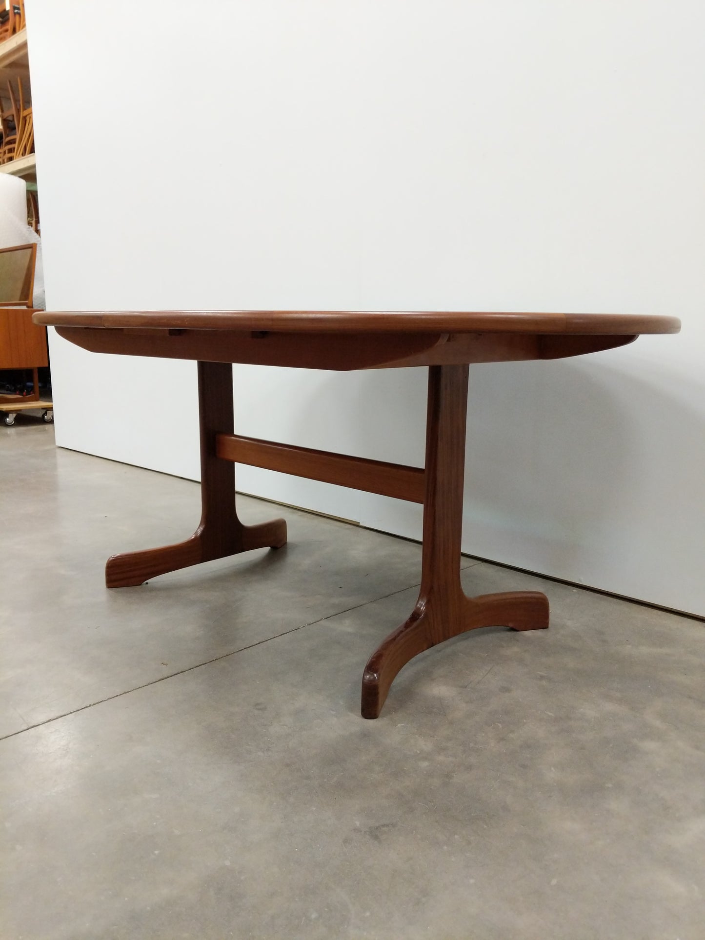 Vintage Mid Century Modern Teak Extendable Dining Table by G Plan