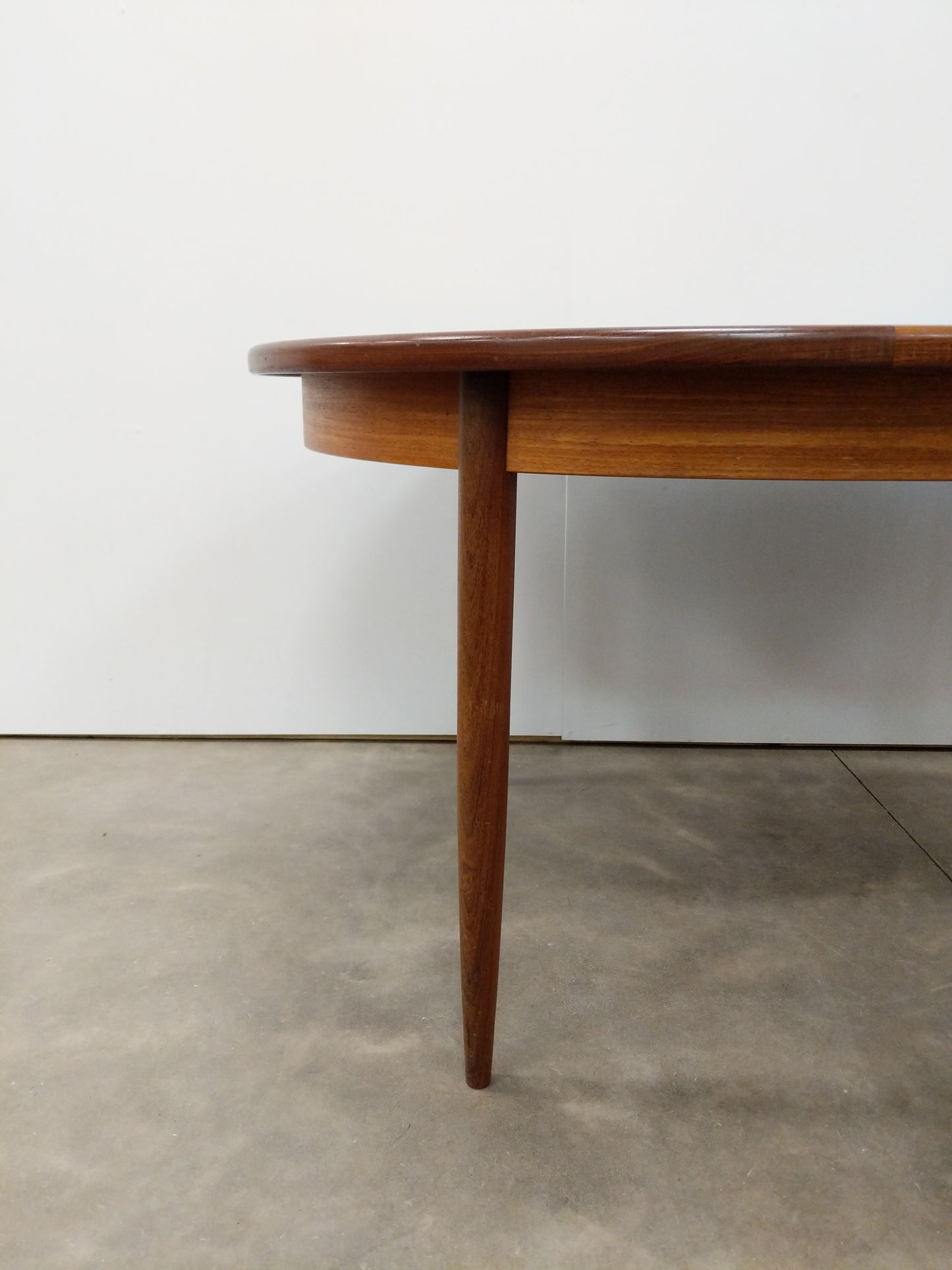 Vintage Mid Century Modern Teak Extendable Dining Table by G Plan