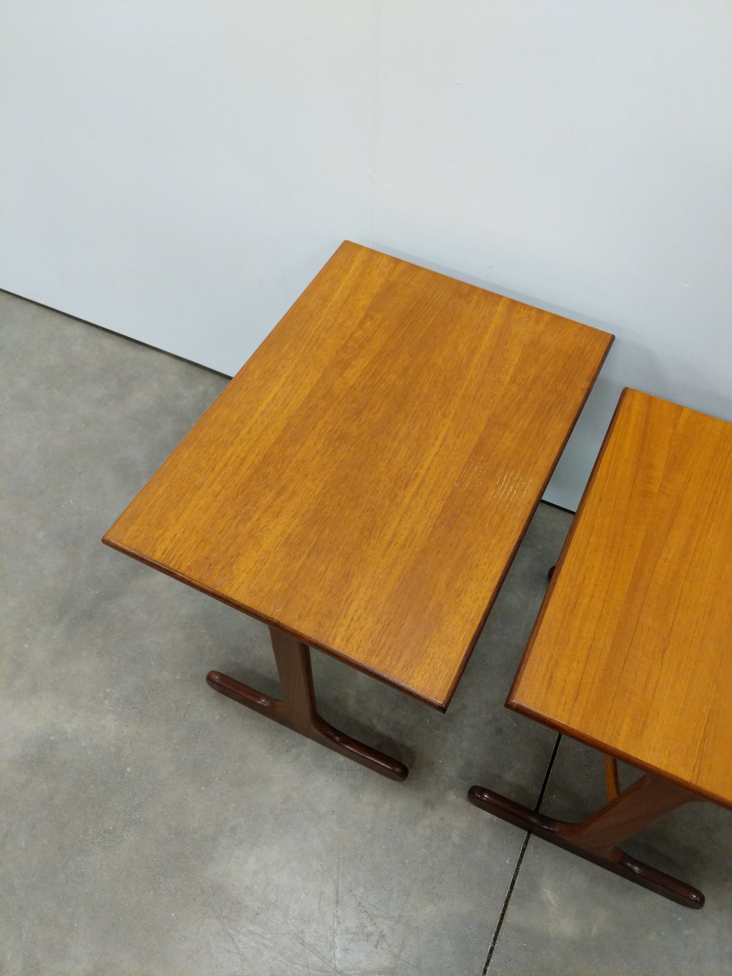 Set of Vintage Mid Century Modern Teak Nesting Tables by G Plan