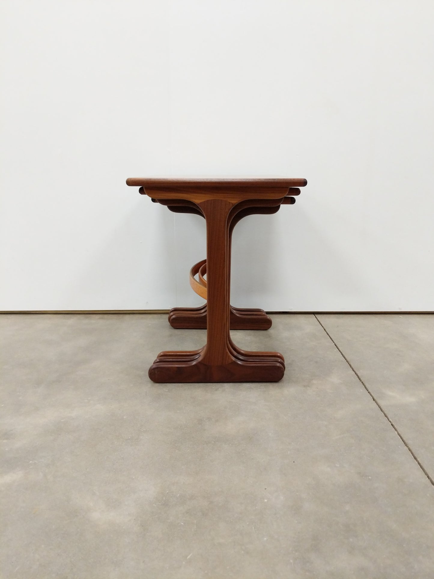 Set of Vintage Mid Century Modern Teak Nesting Tables by G Plan