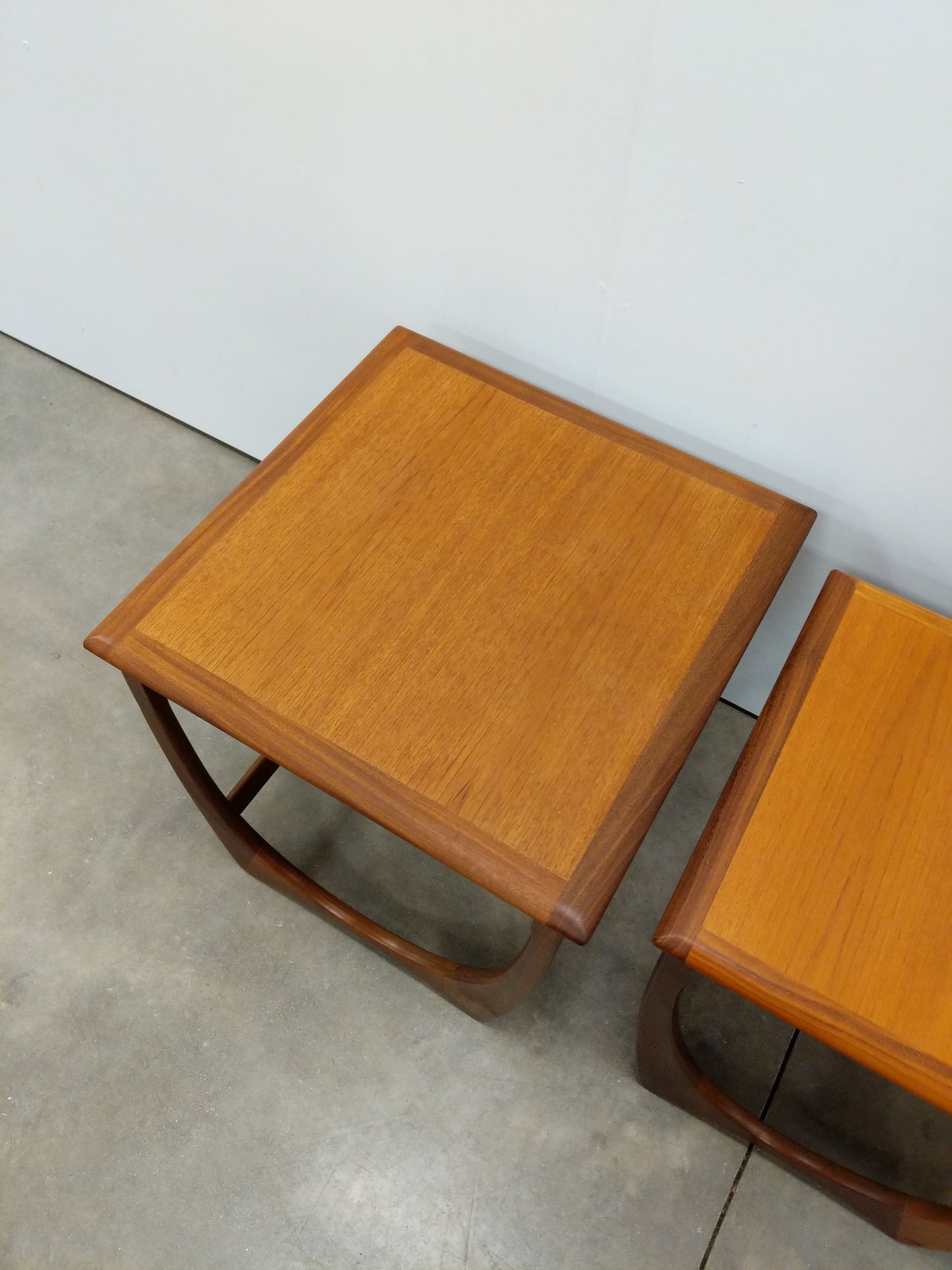 Set of Vintage Mid Century Modern Teak Nesting Tables by G Plan