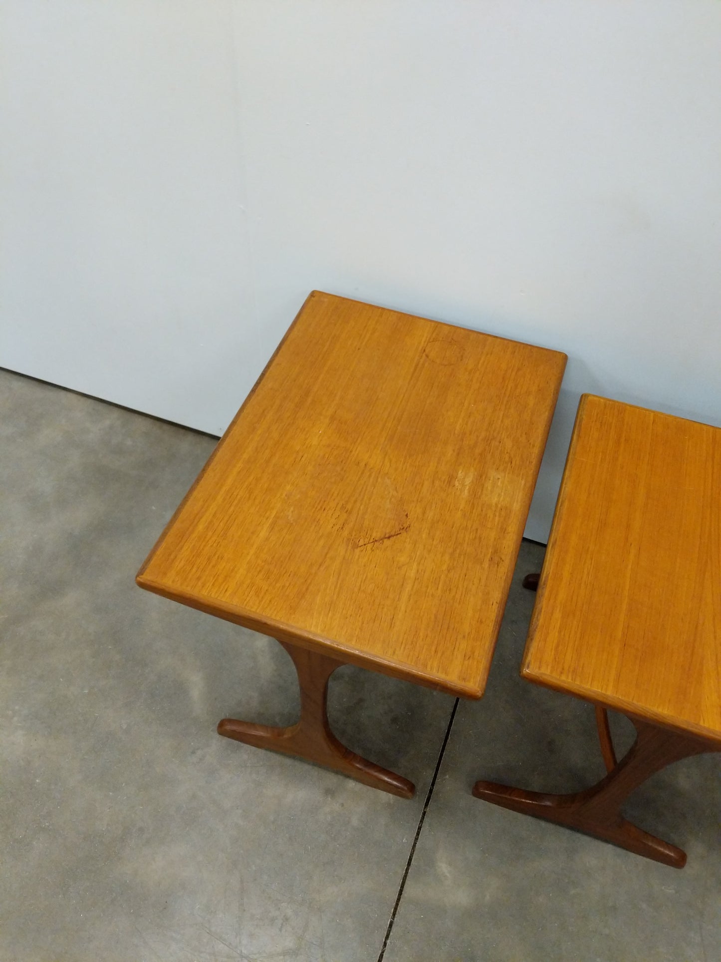 Set of Vintage Mid Century Modern Teak Nesting Tables by G Plan