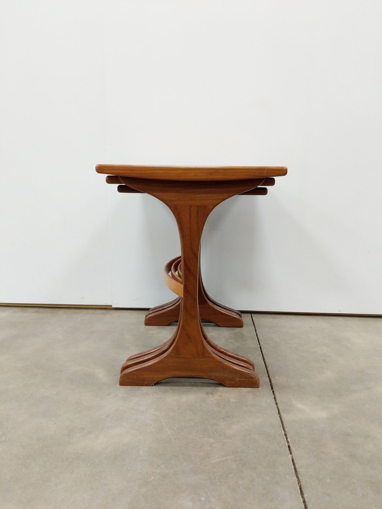 Set of Vintage Mid Century Modern Teak Nesting Tables by G Plan