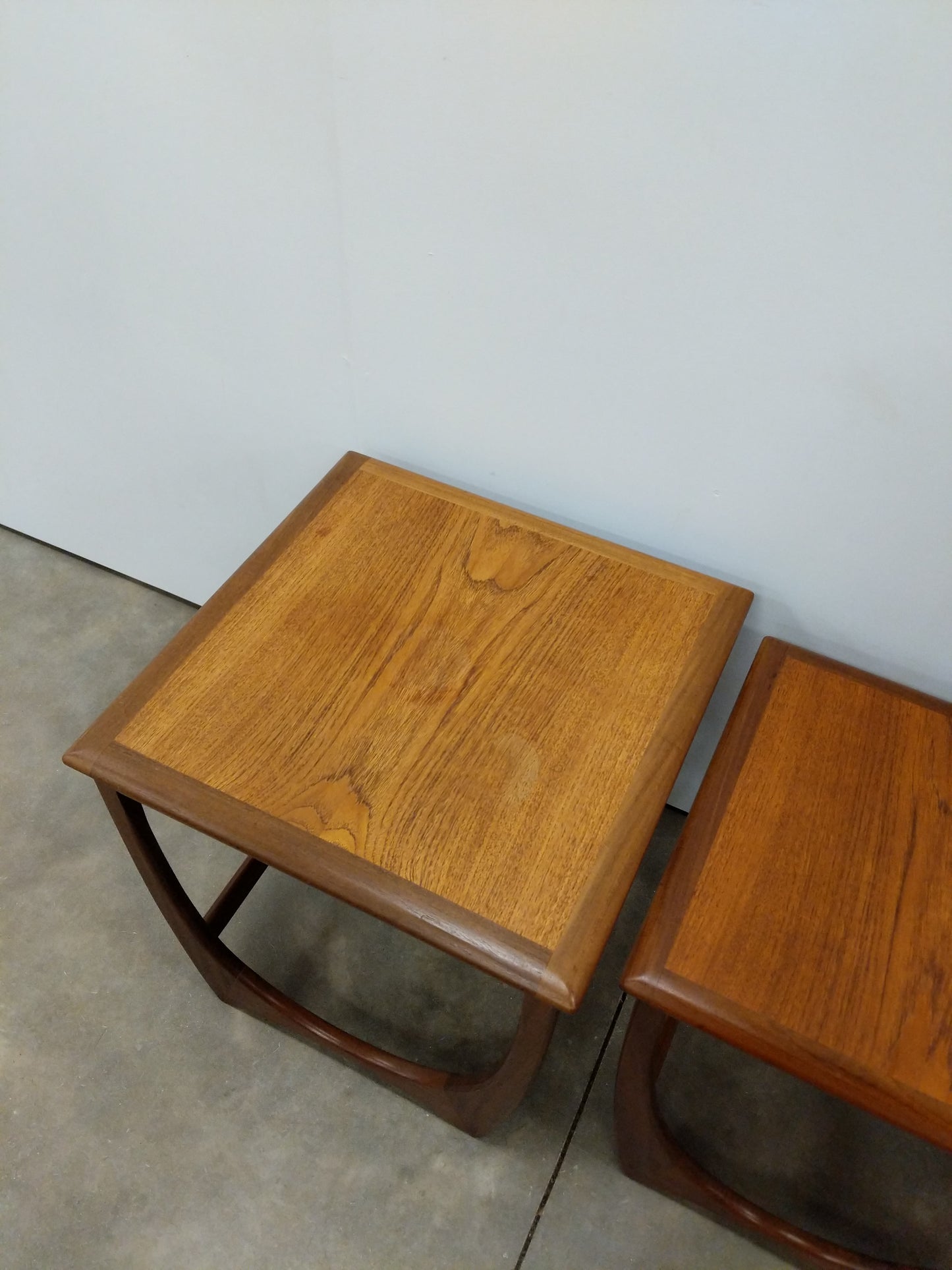 Set of Vintage Mid Century Modern Teak Nesting Tables by G Plan