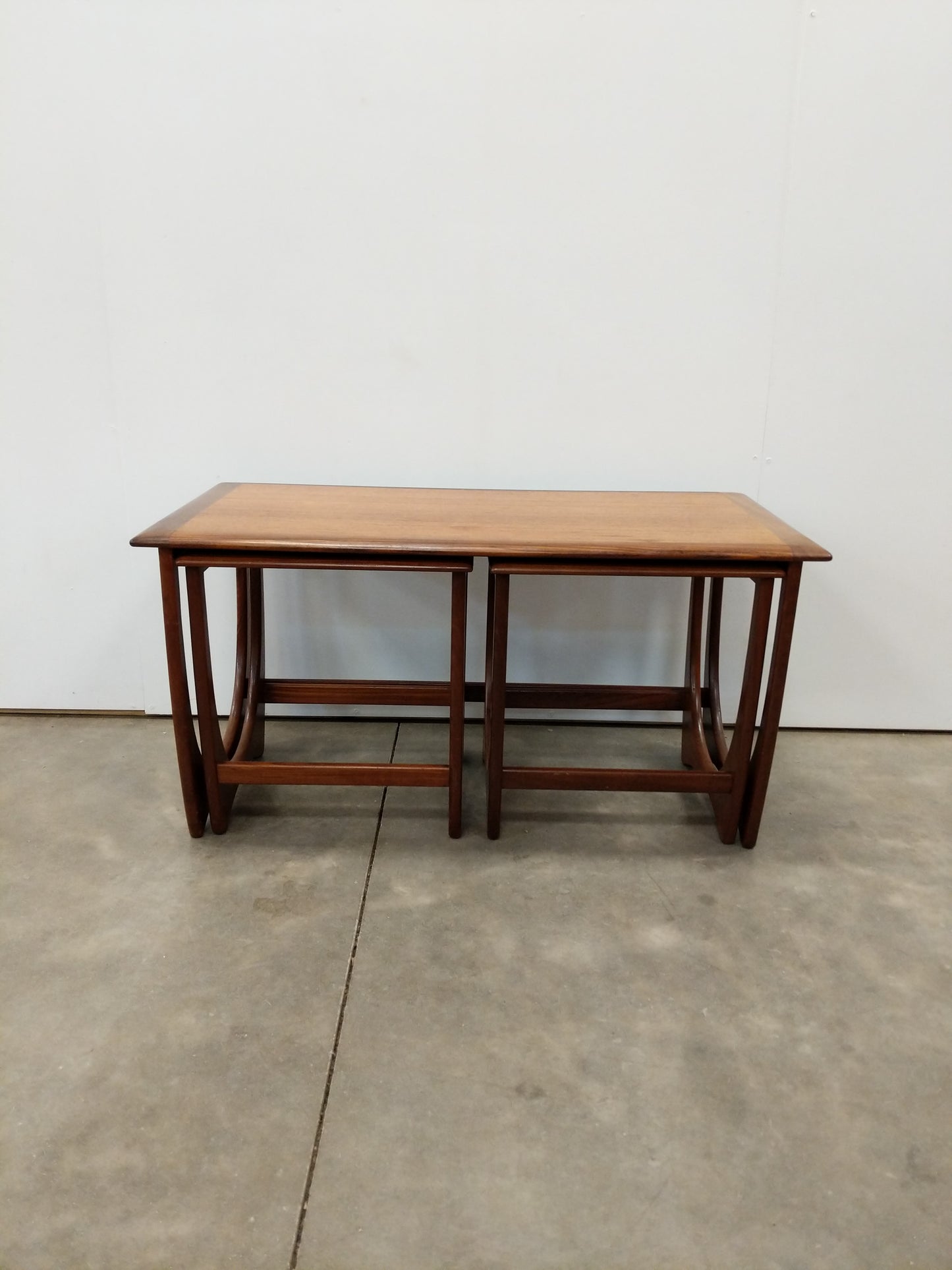 Set of Vintage Mid Century Modern Teak Nesting Tables / Coffee Table by G Plan