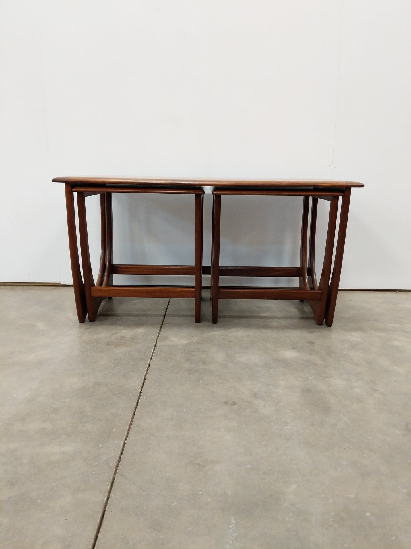 Set of Vintage Mid Century Modern Teak Nesting Tables / Coffee Table by G Plan