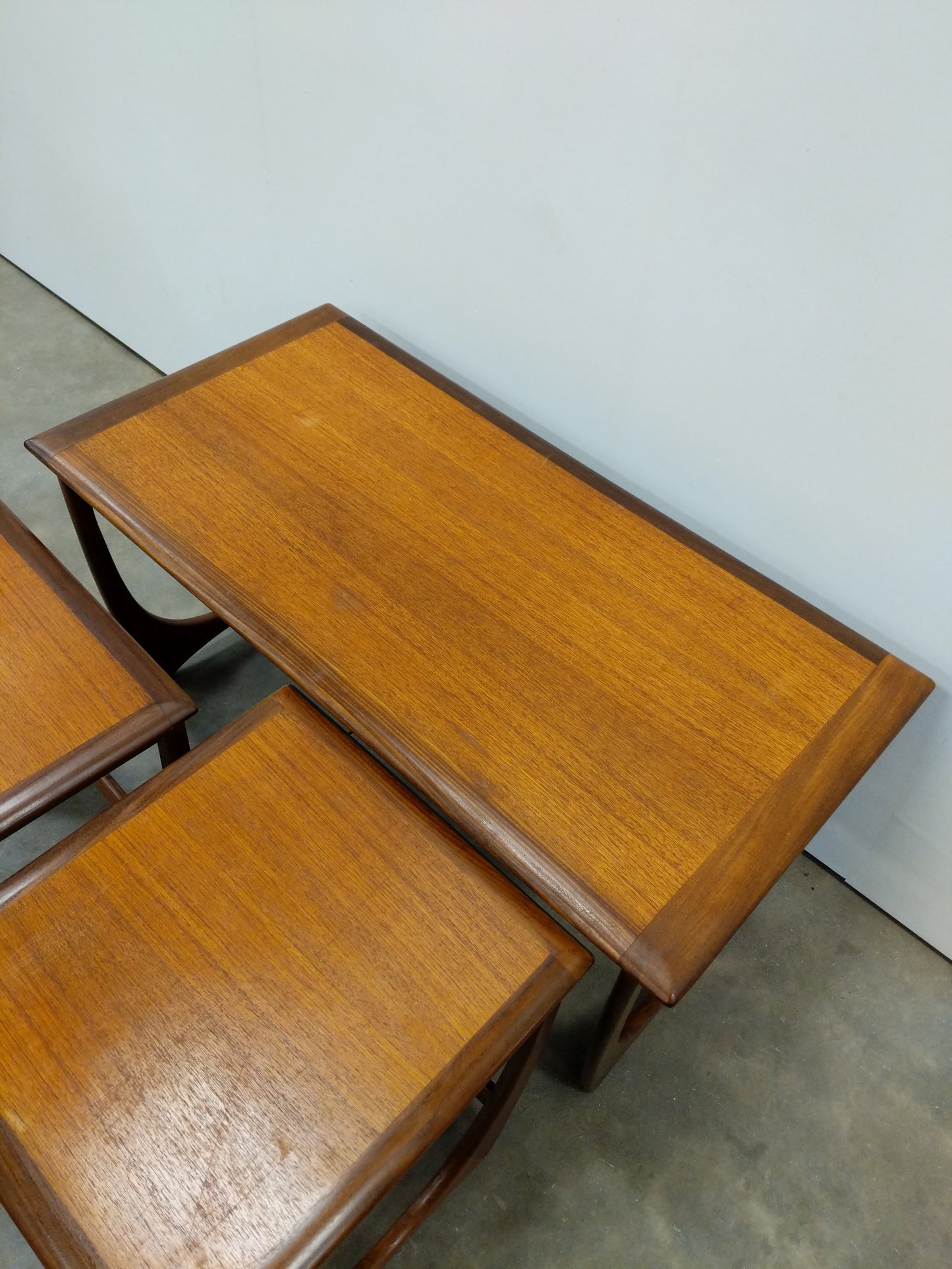 Set of Vintage Mid Century Modern Teak Nesting Tables / Coffee Table by G Plan